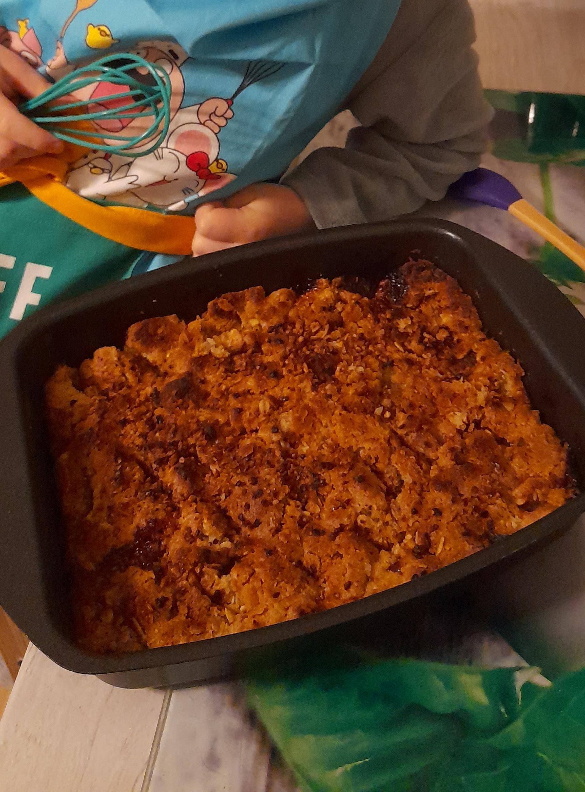 Crumble pomme pralin - Recette Companion XL | Moulinex