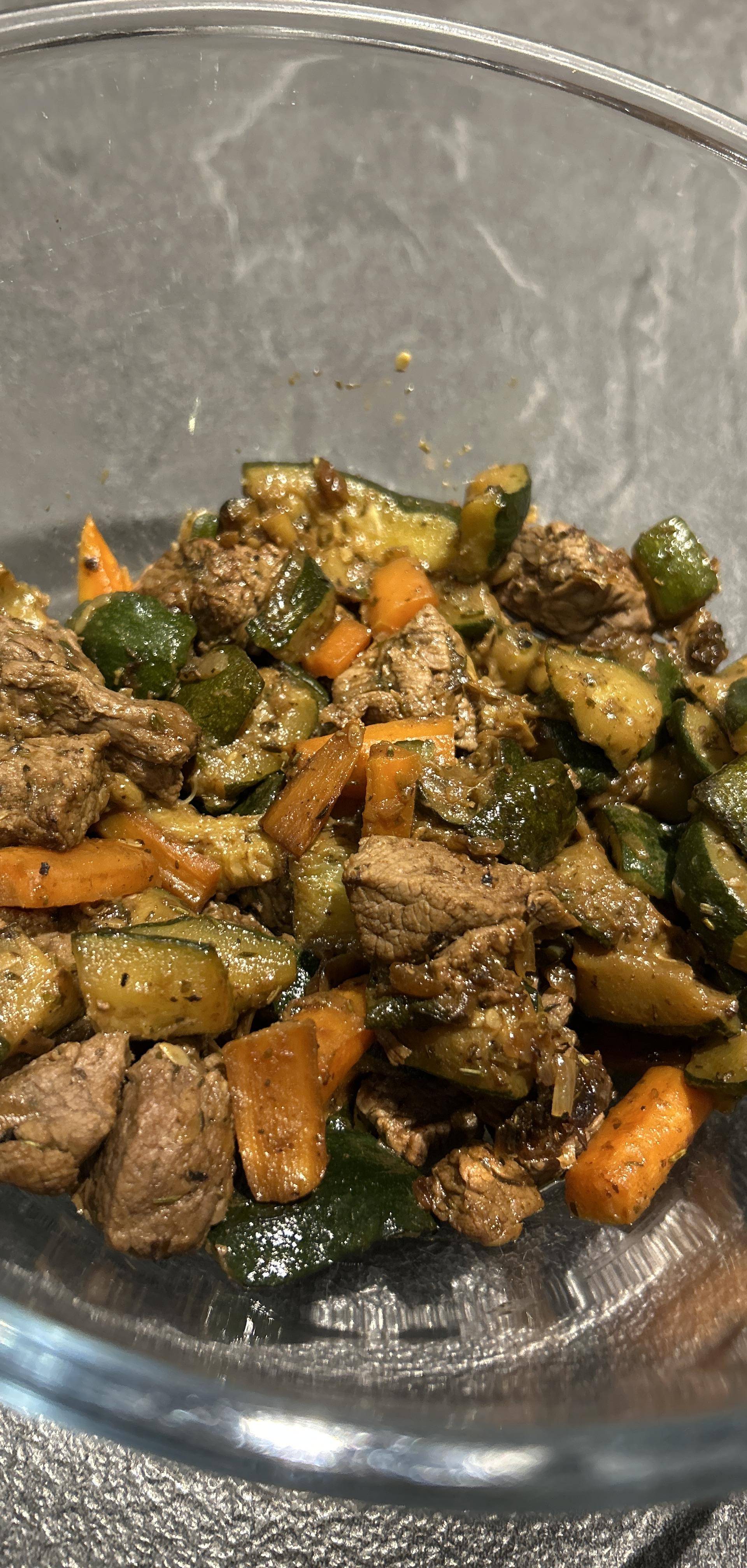 Bœuf courgettes et carottes - Recette Cookeo | Moulinex