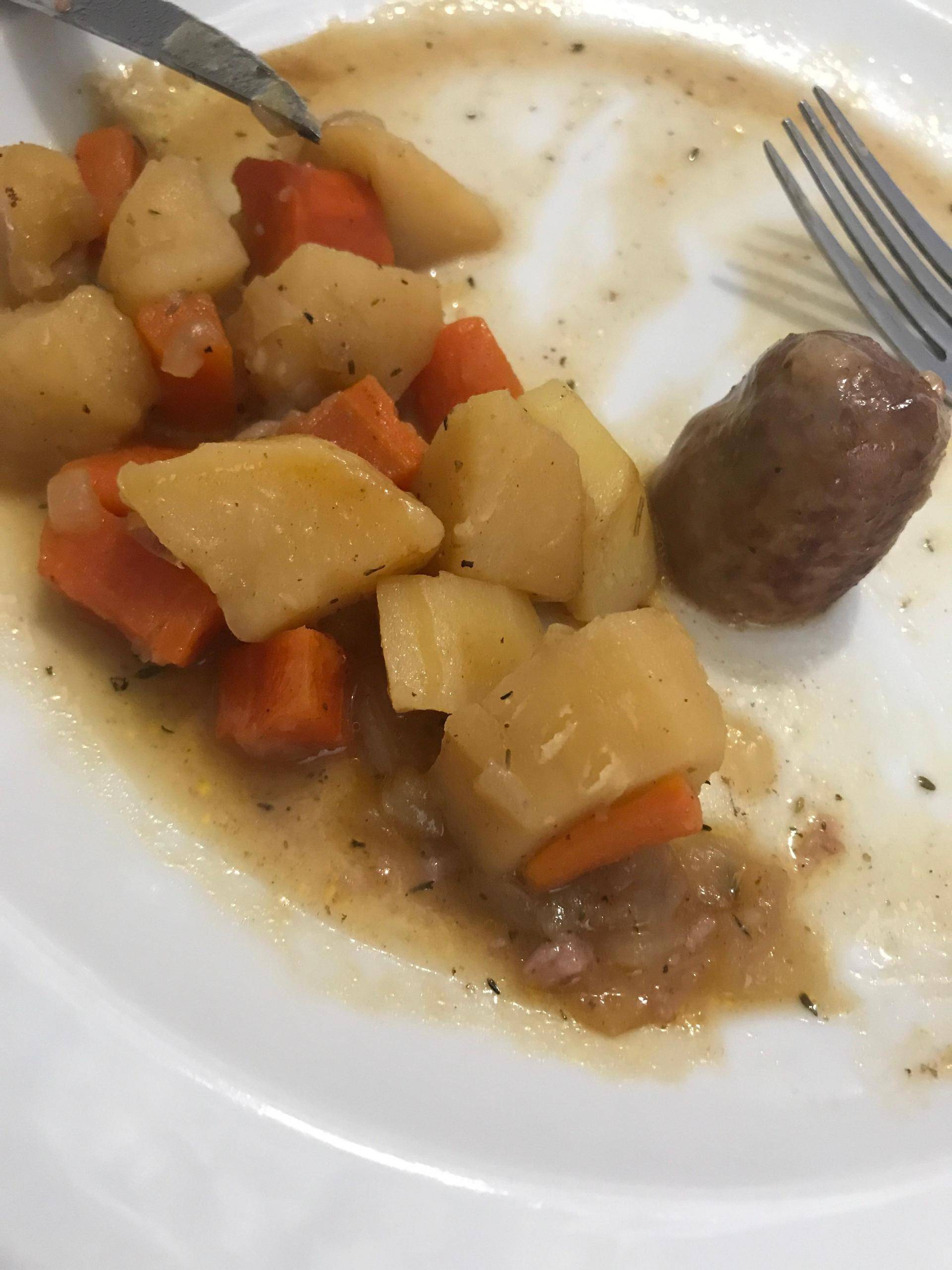 Saucisses aux petits légumes - Recette Cookeo | Moulinex