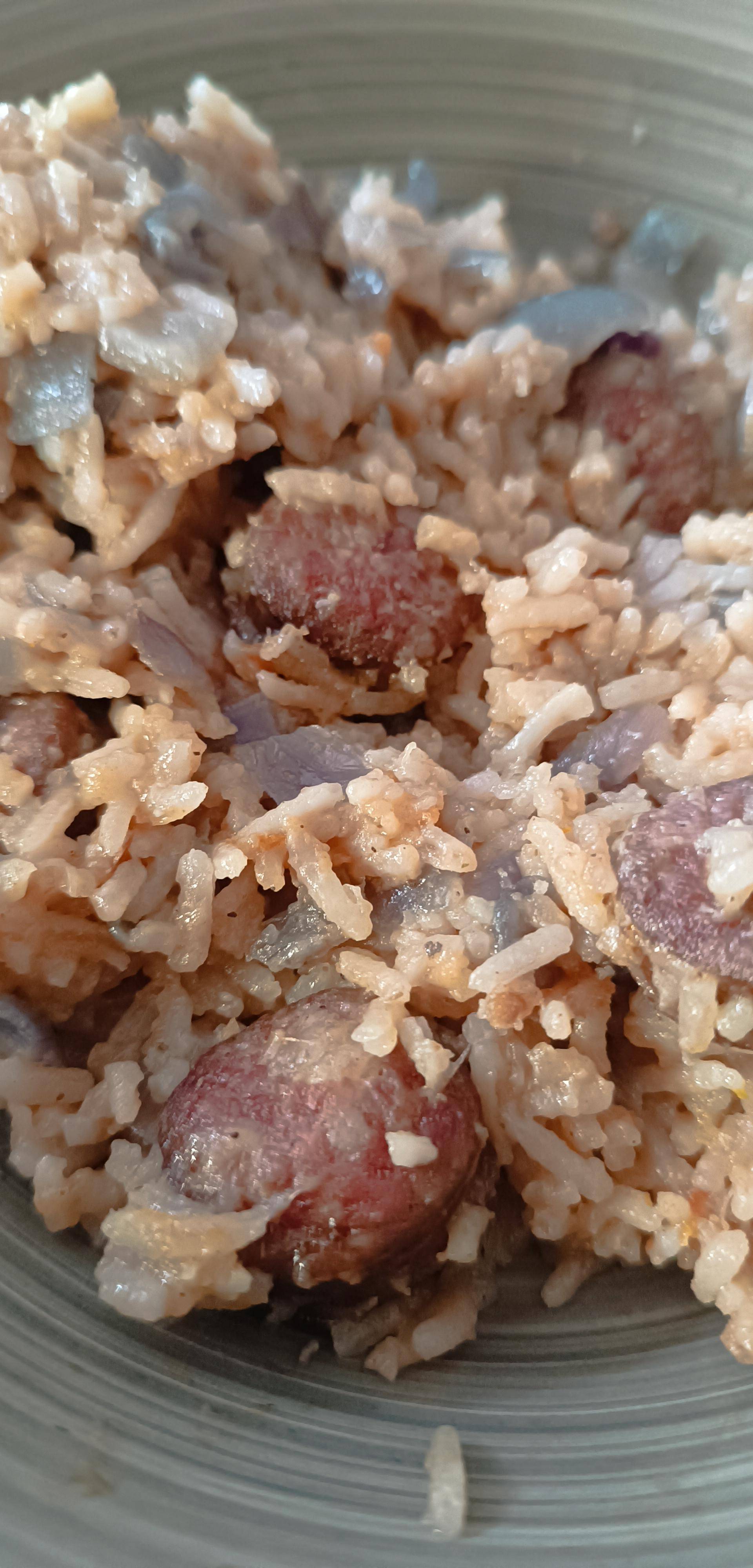 Riz lentilles aux saucisses fumées - Recette Cookeo | Moulinex