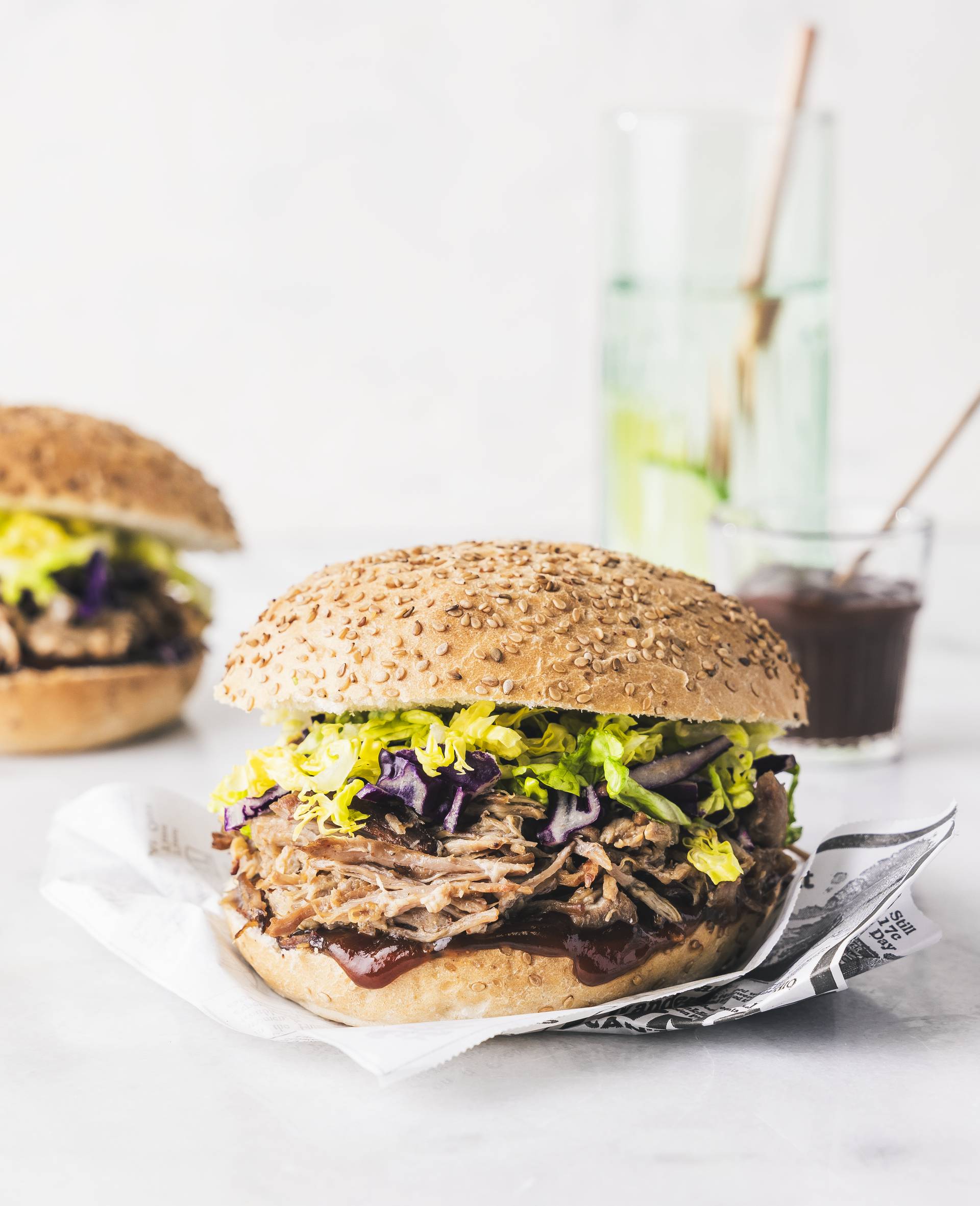 Hamburger met pulled pork - Recette Cookeo 9in1 | Moulinex