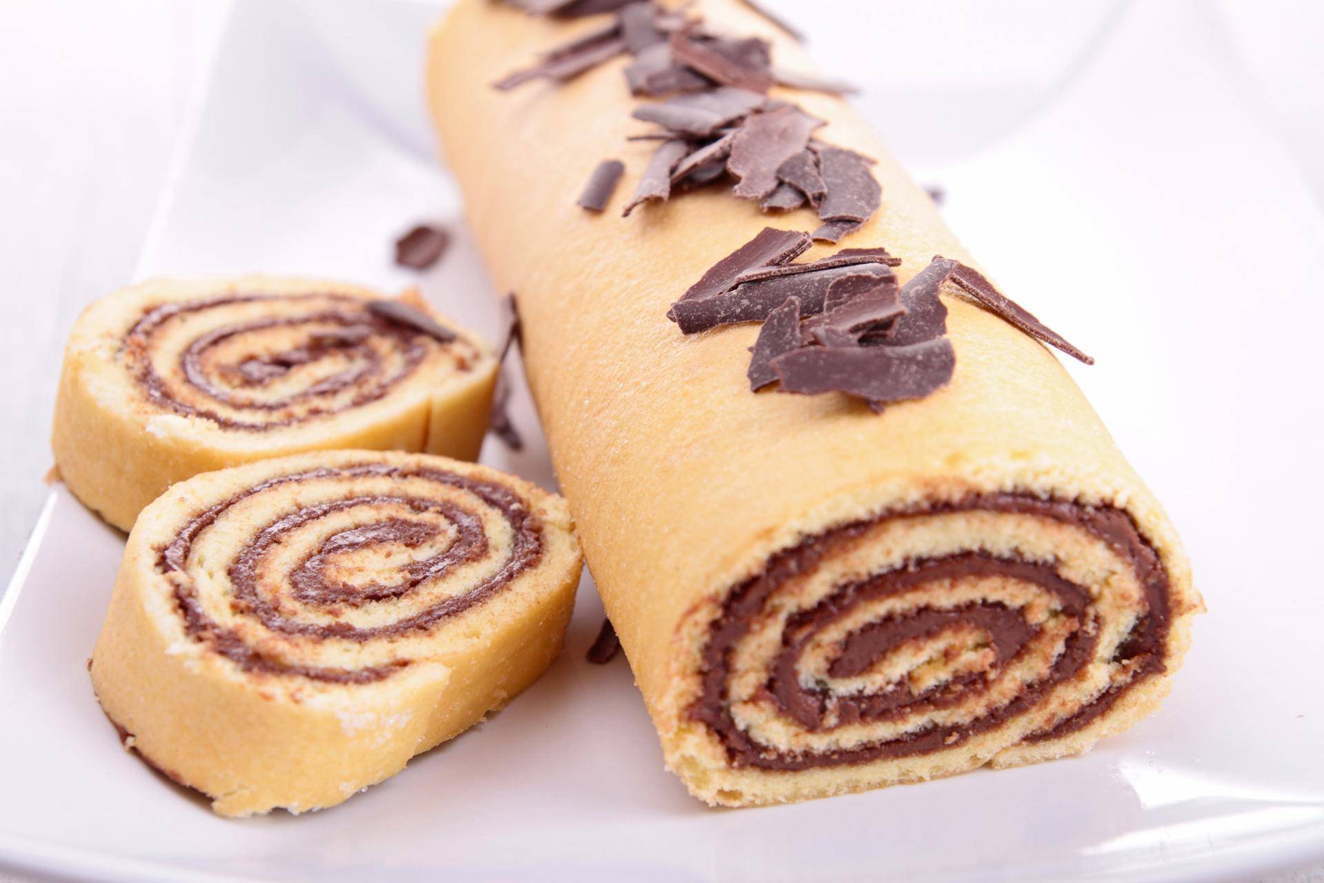 Gâteau roulé poire-chocolat - Recette Companion | Moulinex