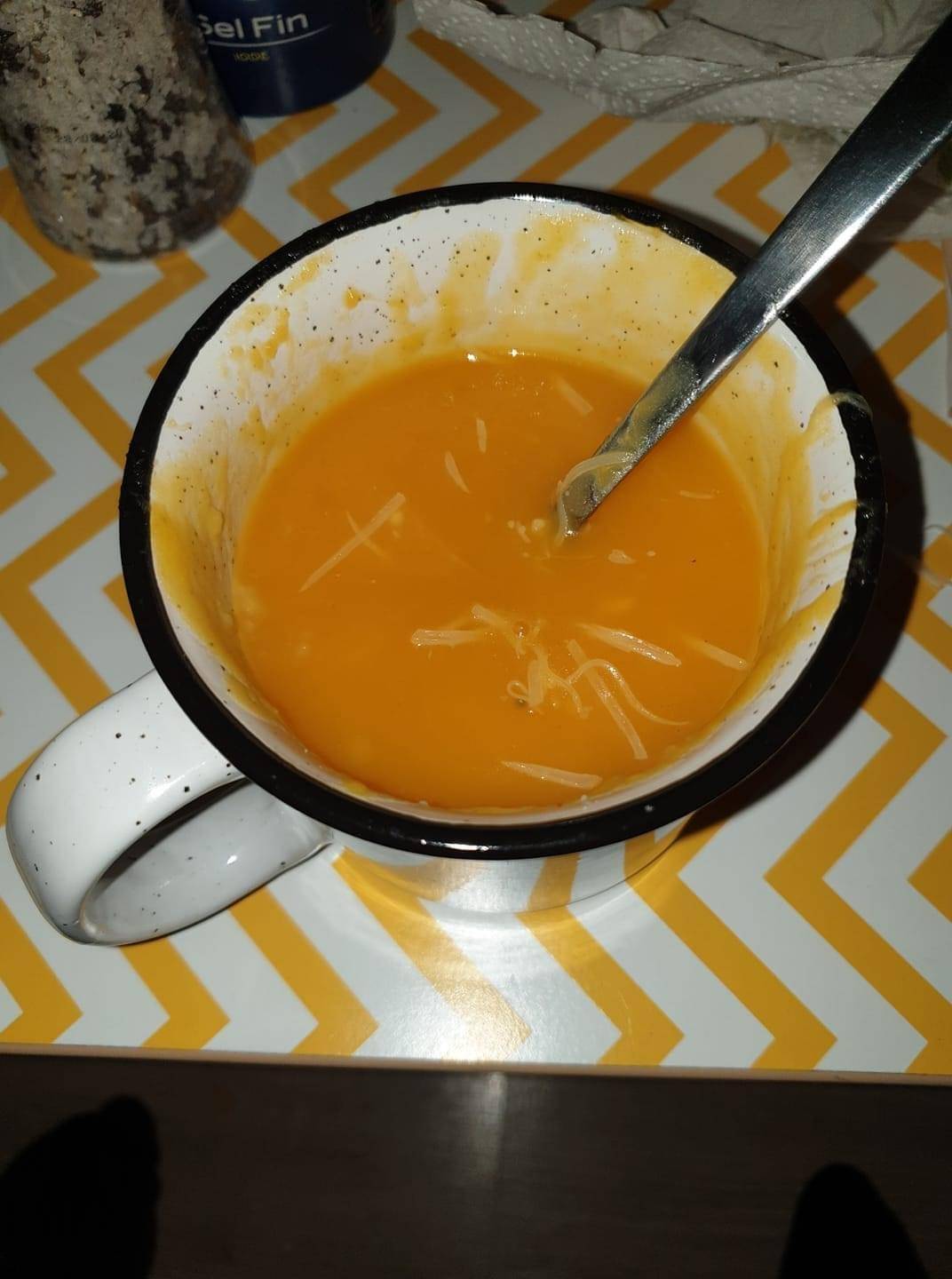Soupe butternut lentilles - Recette Companion Connect | Moulinex