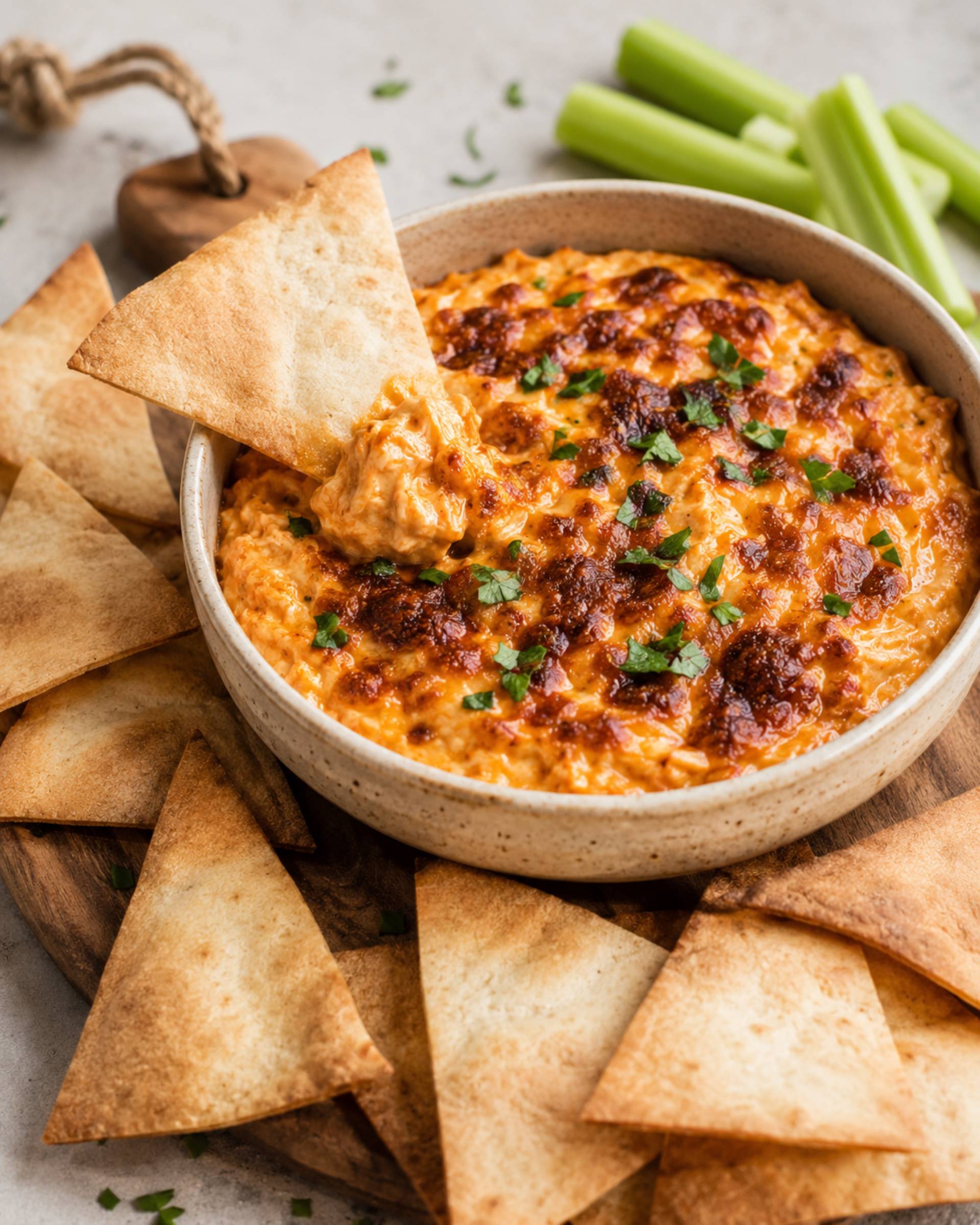 Buffalo kipdip - Recette Crisp&Go 3P | Moulinex