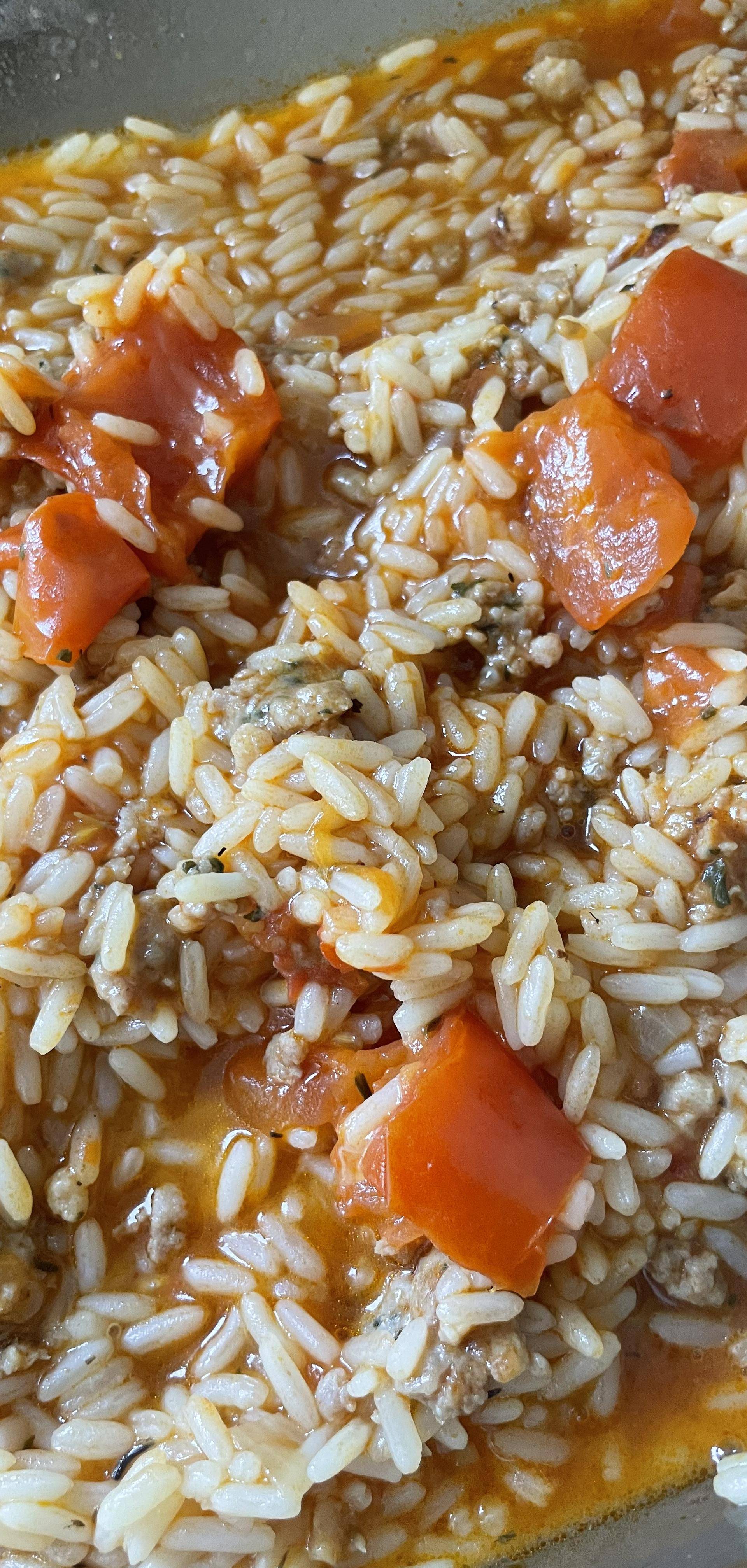 Riz tomates façon farcies - Recette Cookeo | Moulinex