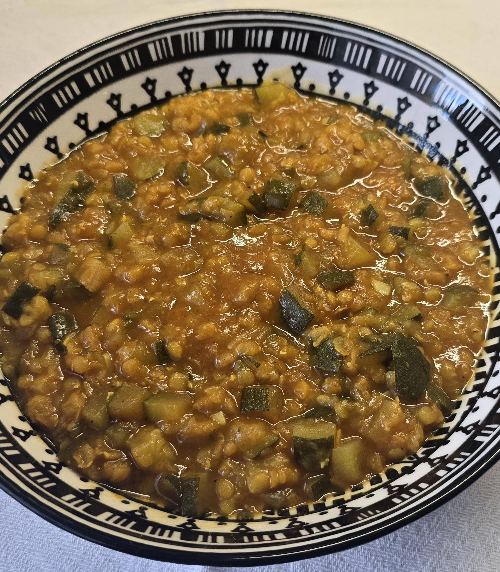 Poêlée de lentilles corail et légumes - Recette Cookeo V3 | Moulinex