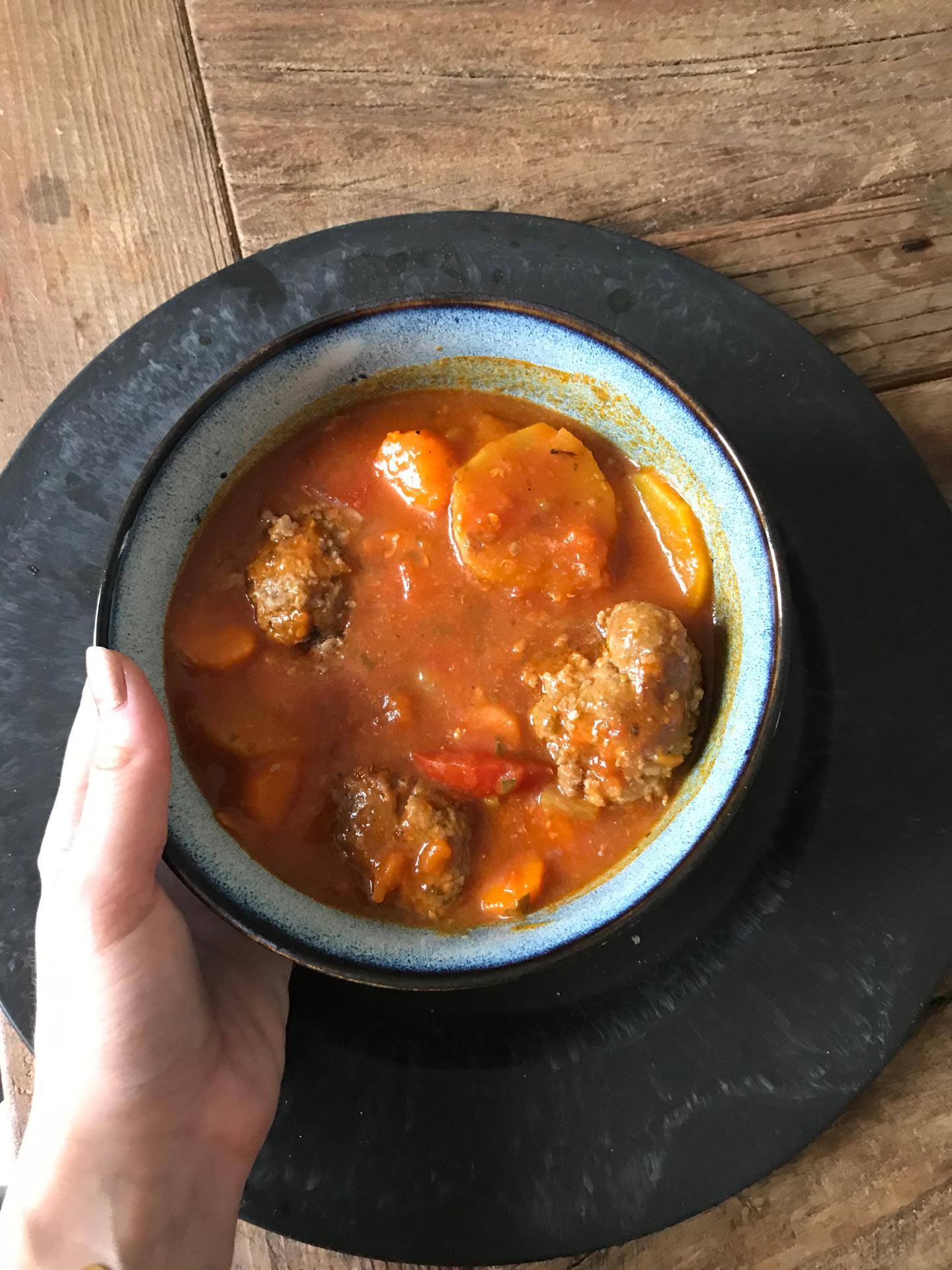 Boulettes de viande à la provençale et ses petits légumes - Recette Cookeo | Moulinex