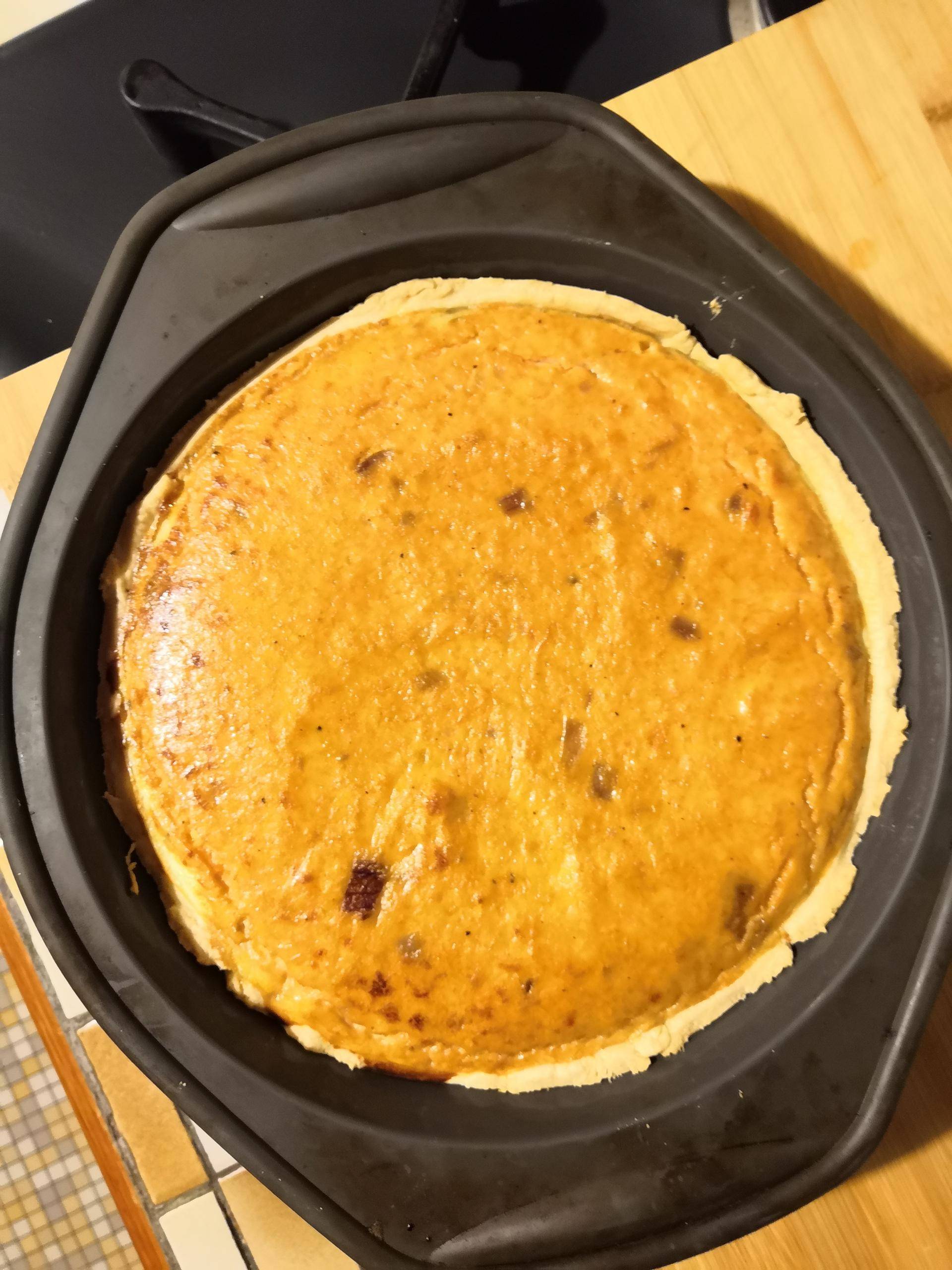 Tarte citrouille et oignon - Recette Companion Connect | Moulinex