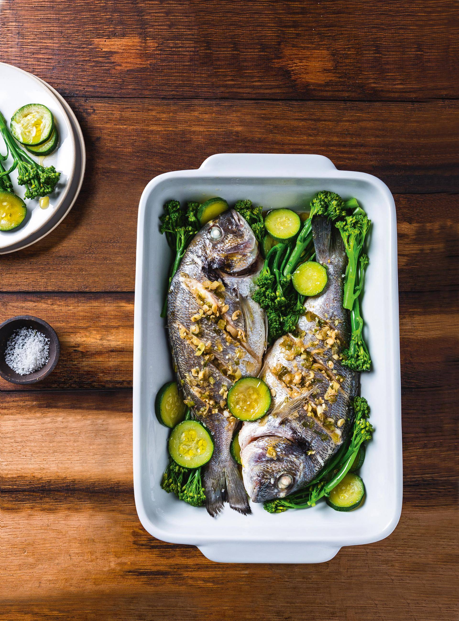 Dorades marinées - Recette Cuiseur vapeur | Moulinex