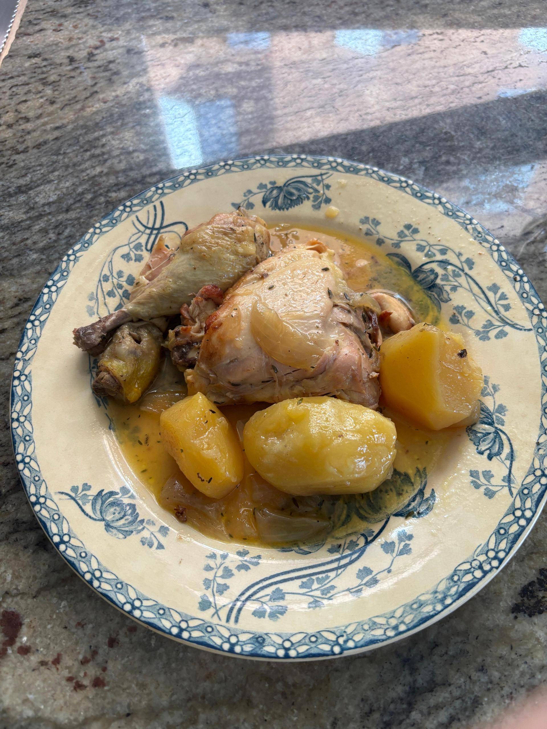 Poulet oignon et pommes de terre - Recette Cookeo V3 | Moulinex