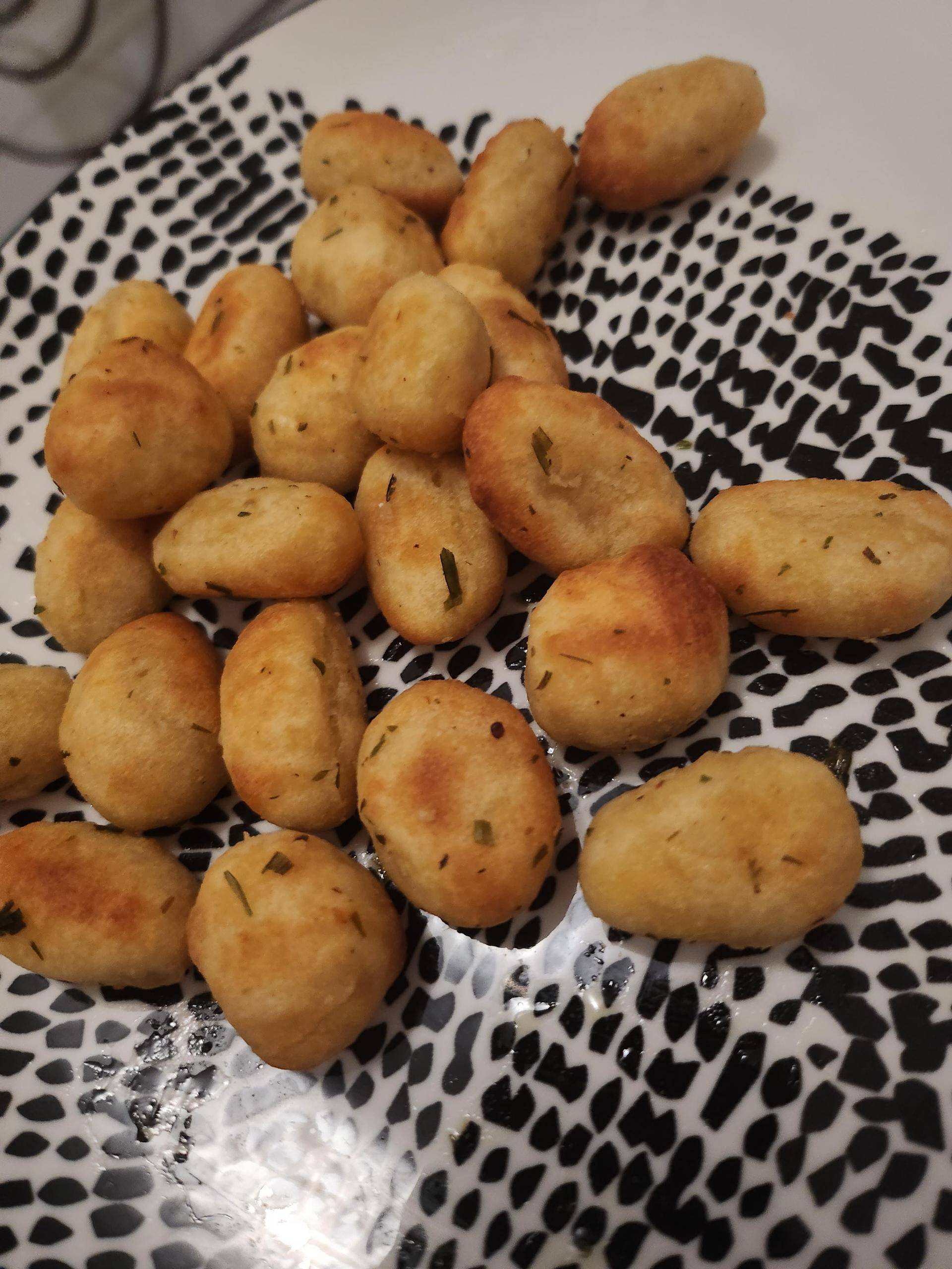 Gnocchis parmesan estragon - Recette Easy Fry Mega | Moulinex
