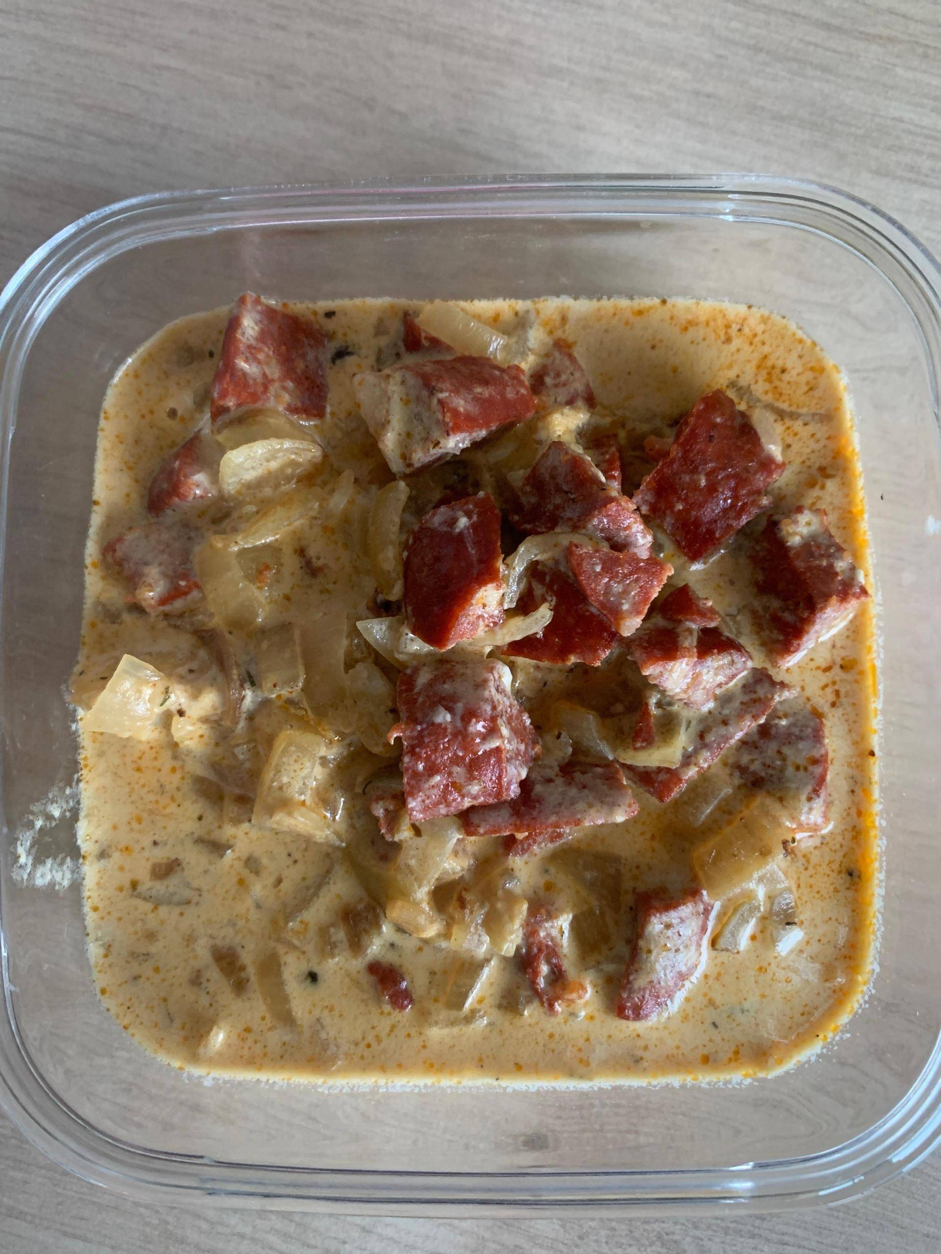Dos de cabillaud & chorizo - Recette Cookeo | Moulinex