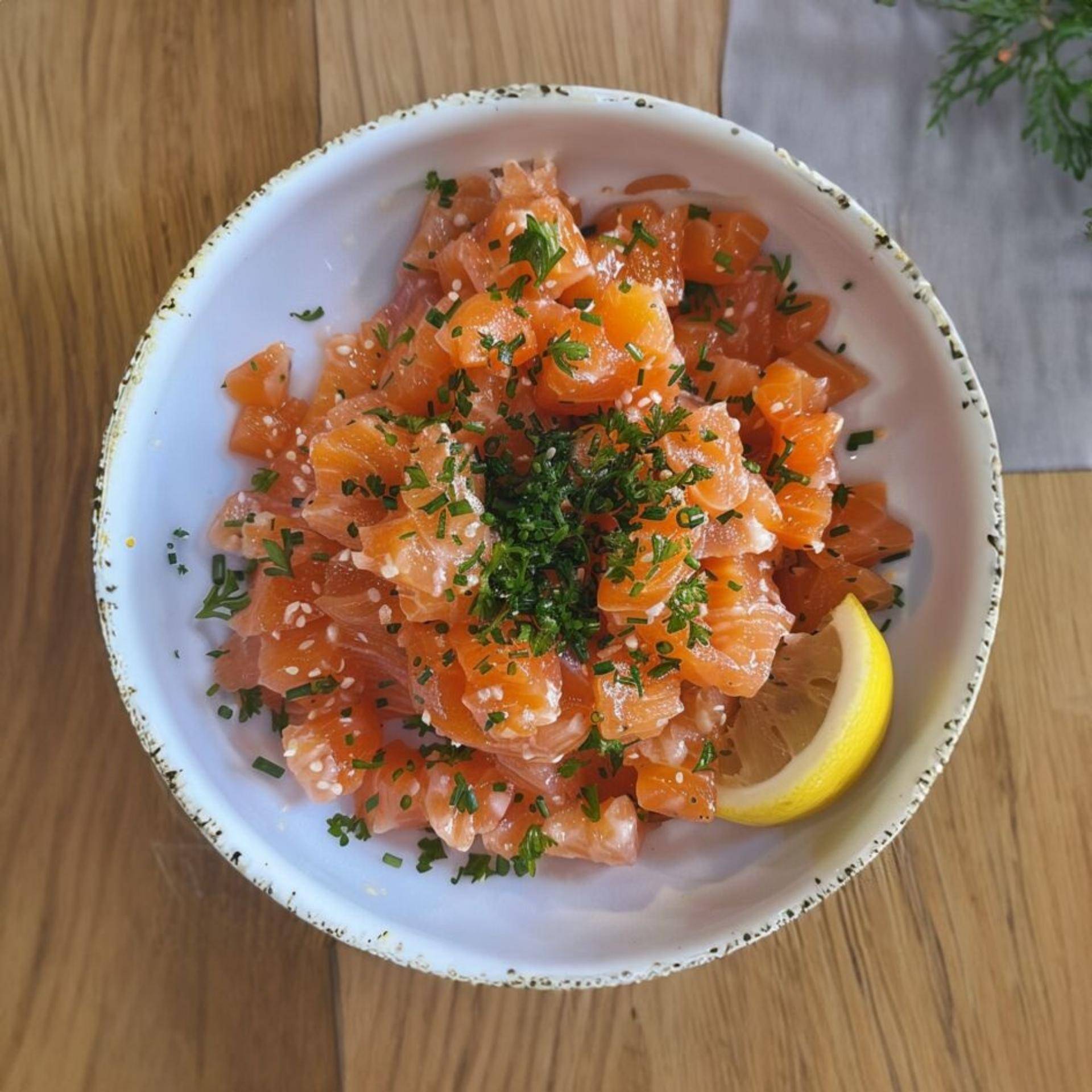 Tartare de saumon - Recette Companion | Moulinex