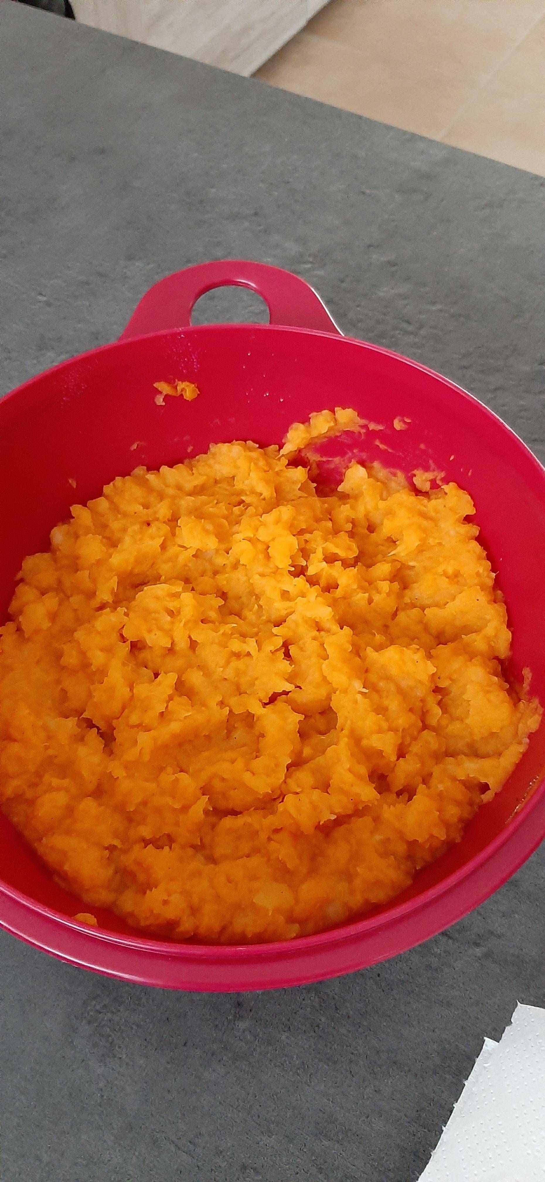 Purée butternut pomme de terre - Recette Cookeo V3 | Moulinex