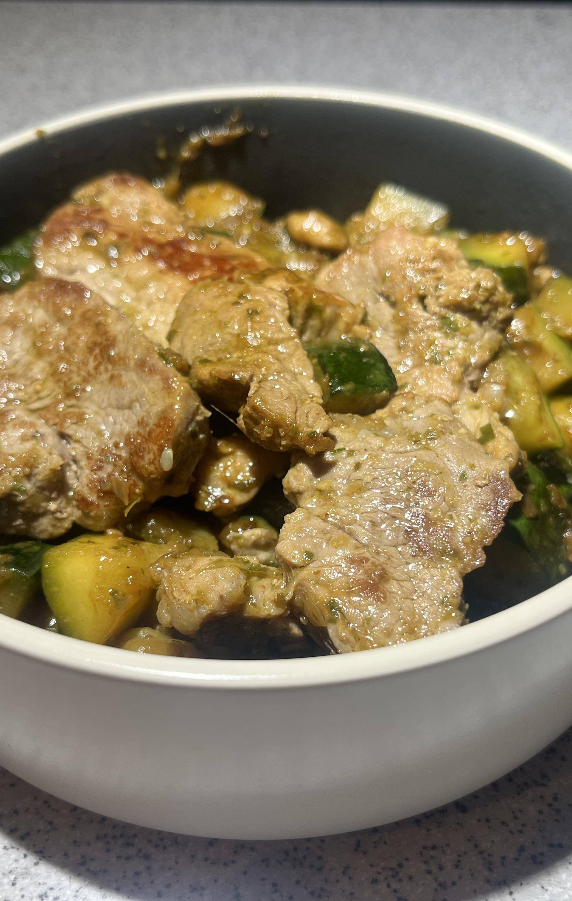 Filet mignon de porc au pesto - Recette Cookeo V3 | Moulinex