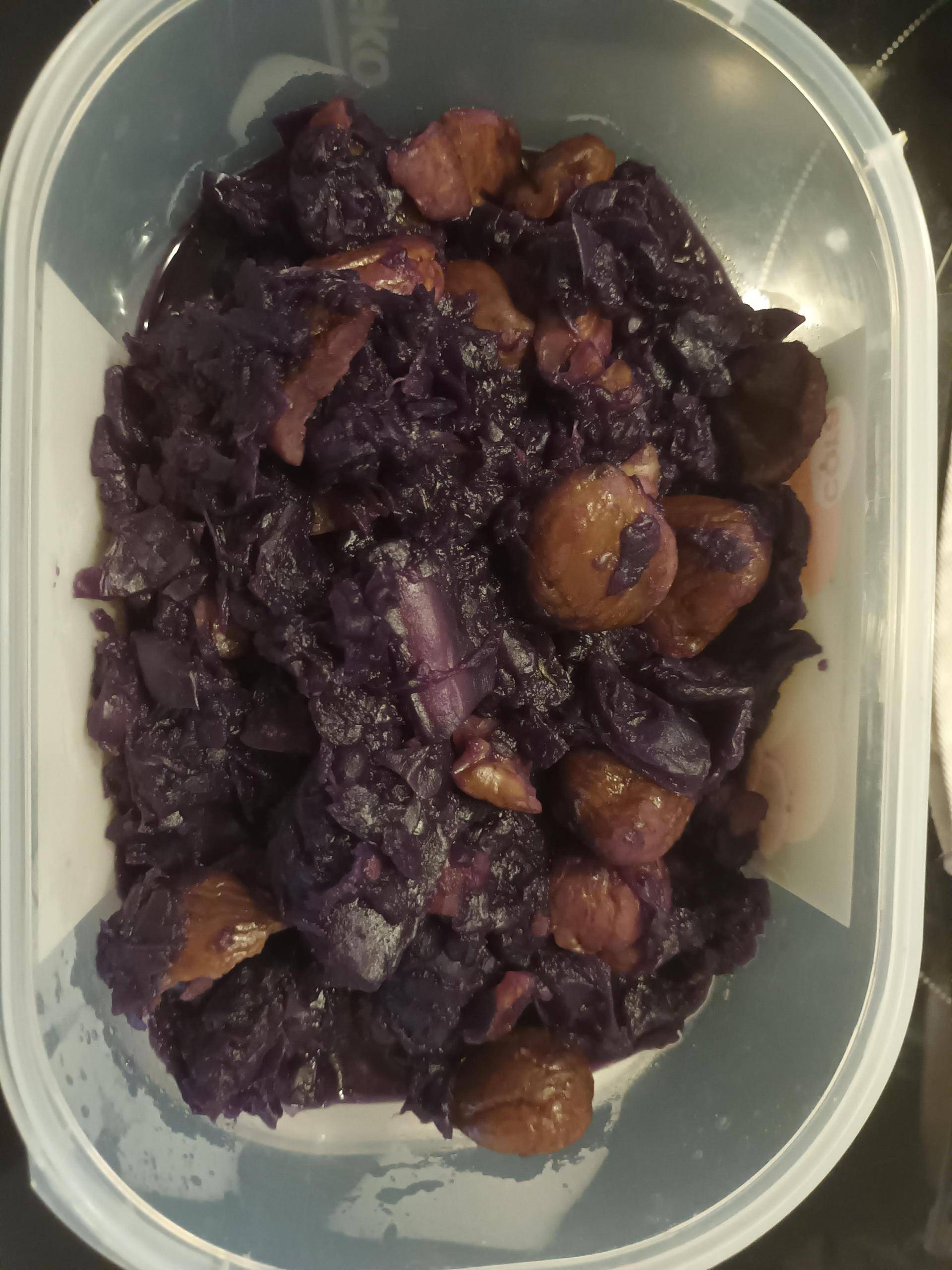 Chou rouge aux marrons - Recette Cookeo V3 | Moulinex