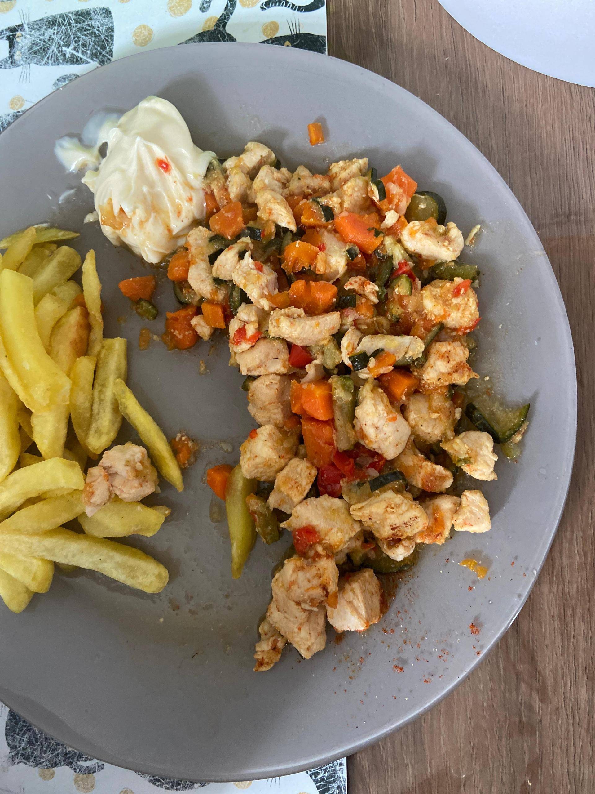 Recette poêlée de légumes au poulet - Recette Cookeo | Moulinex