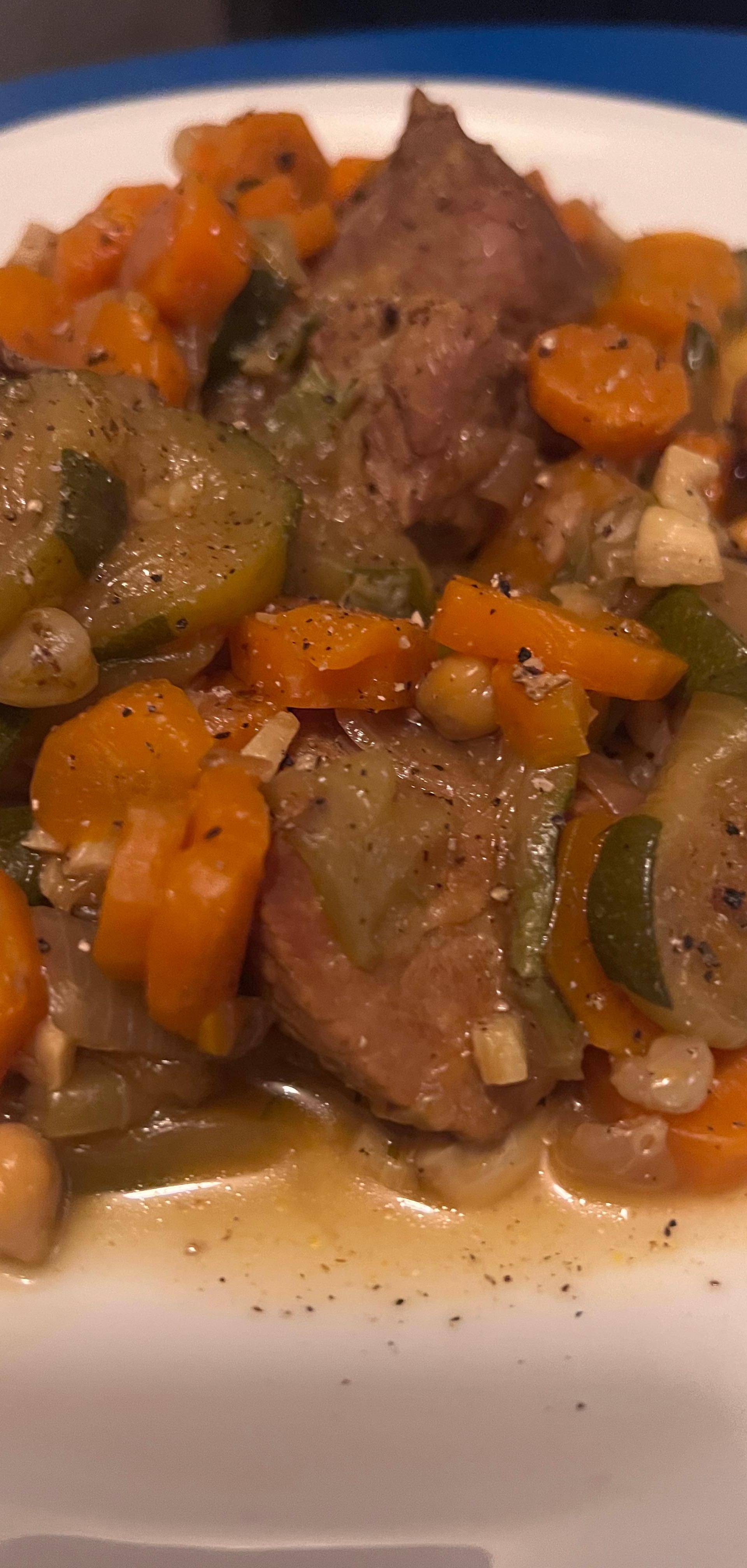 Sauté de porc aux légumes - Recette Cookeo 9in1 | Moulinex
