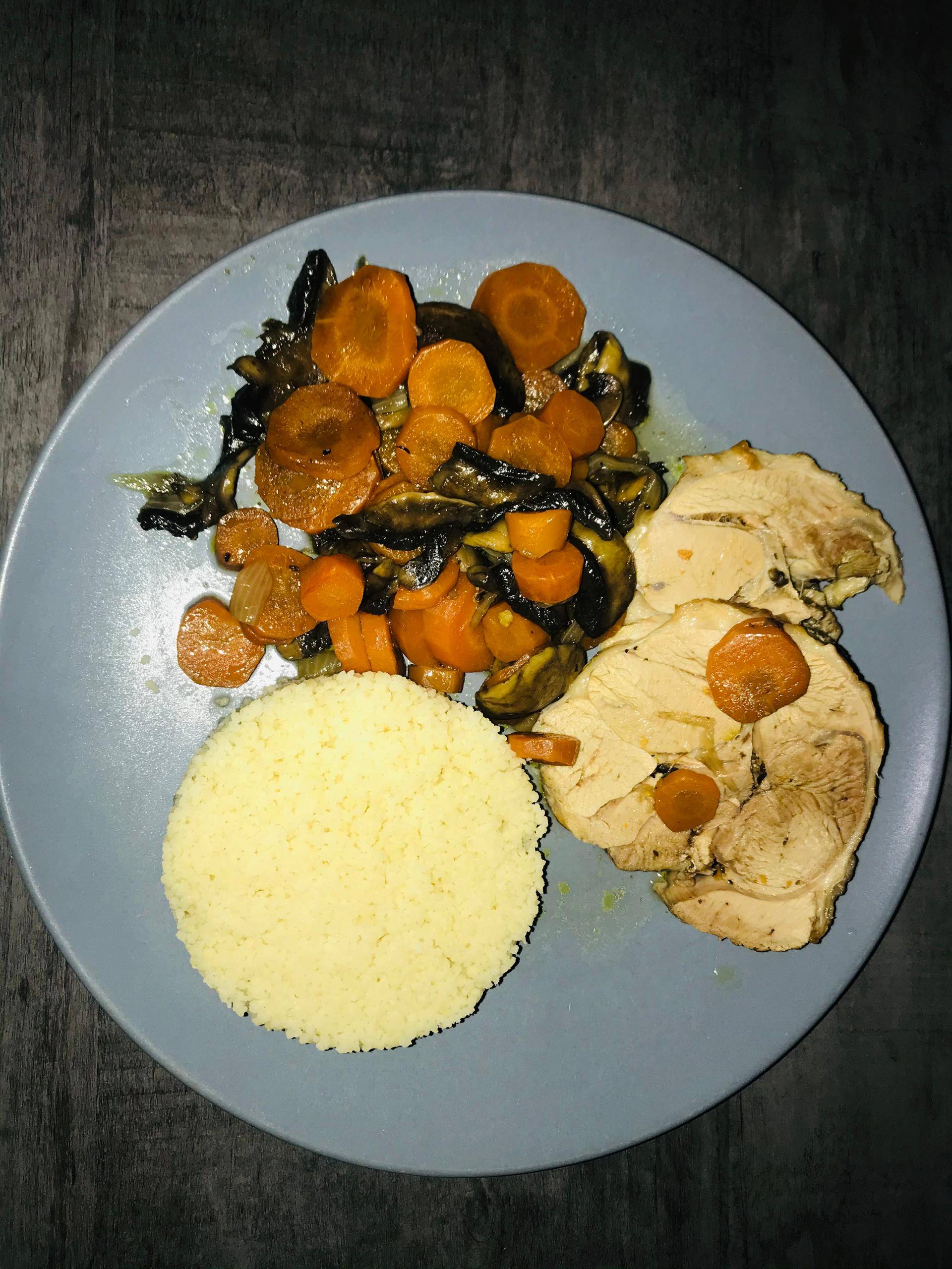 Roulé de dinde - Carotte et champignon - Recette Cookeo V3 | Moulinex