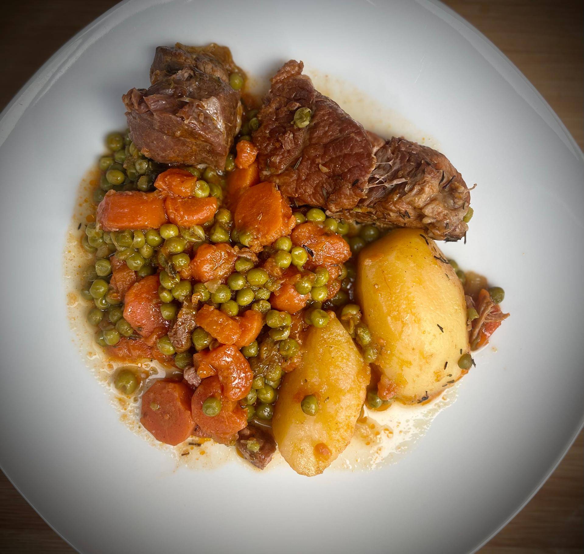 Rouelle de porc aux légumes - Recette Cookeo | Moulinex