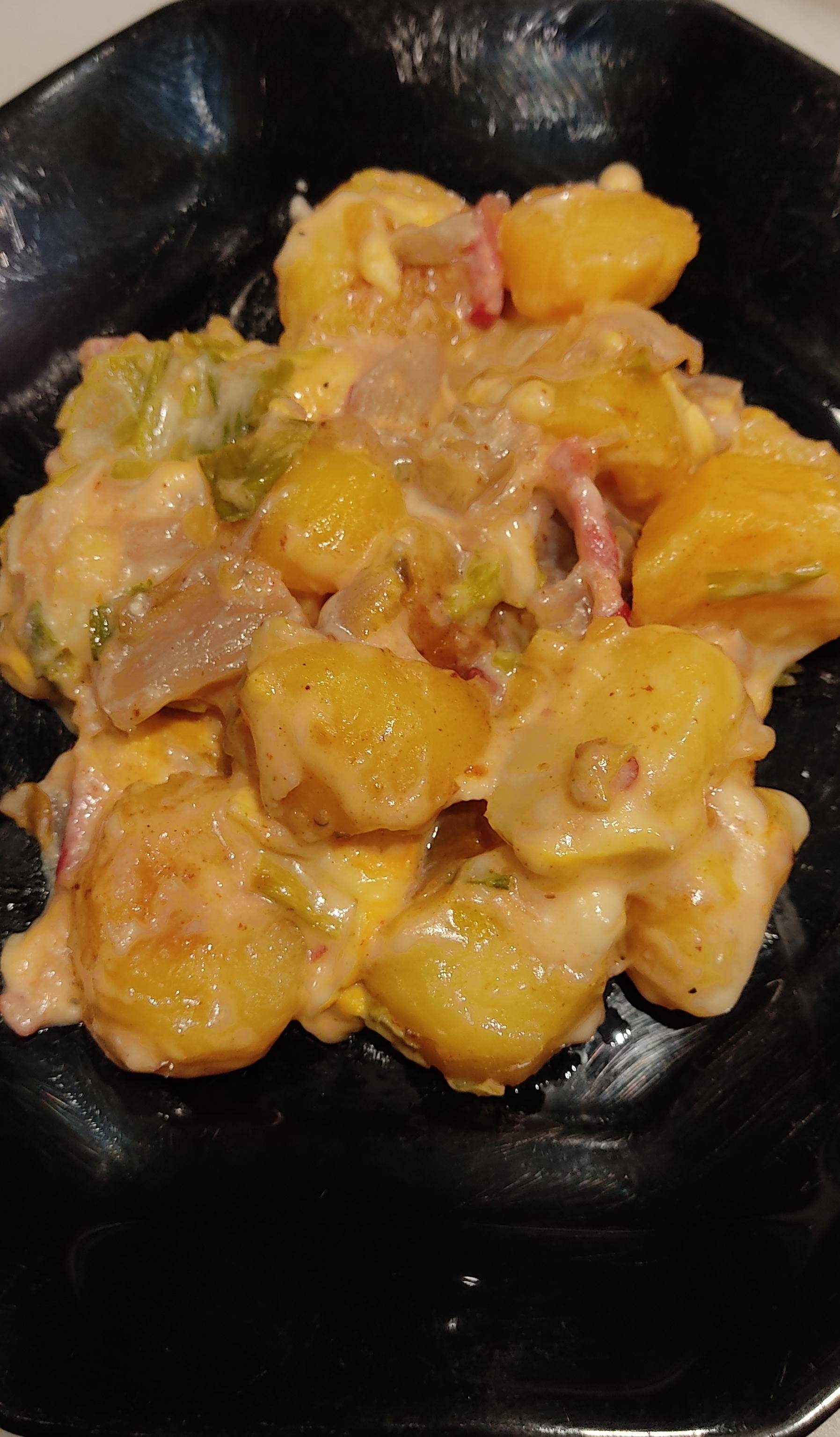 Fausse tartiflette endives et poireaux - Recette Cookeo | Moulinex