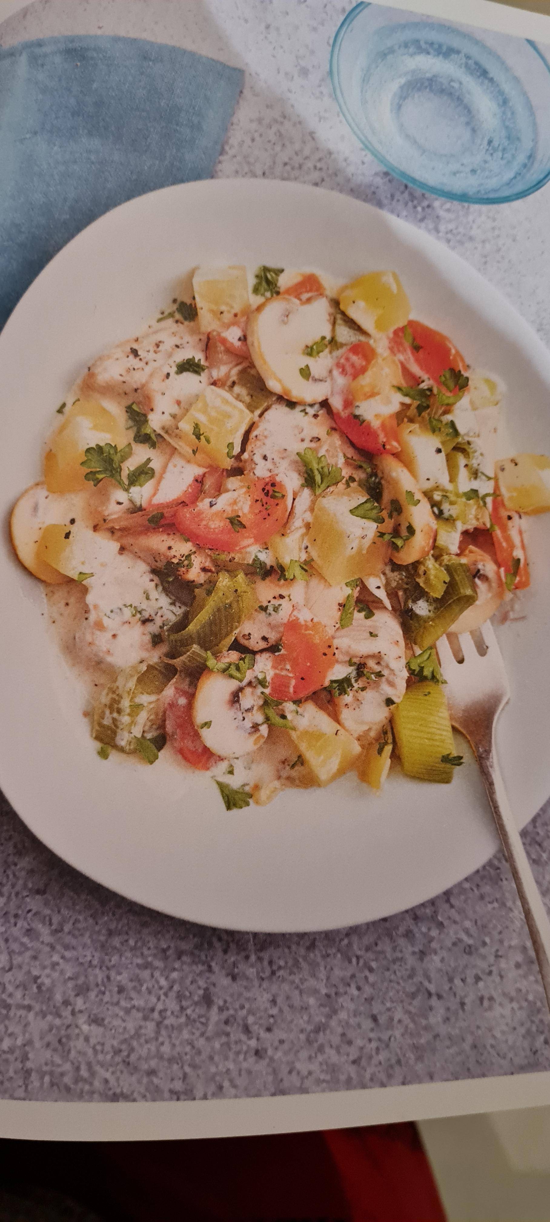Blanquette de dinde aux légumes - Recette Cookeo | Moulinex
