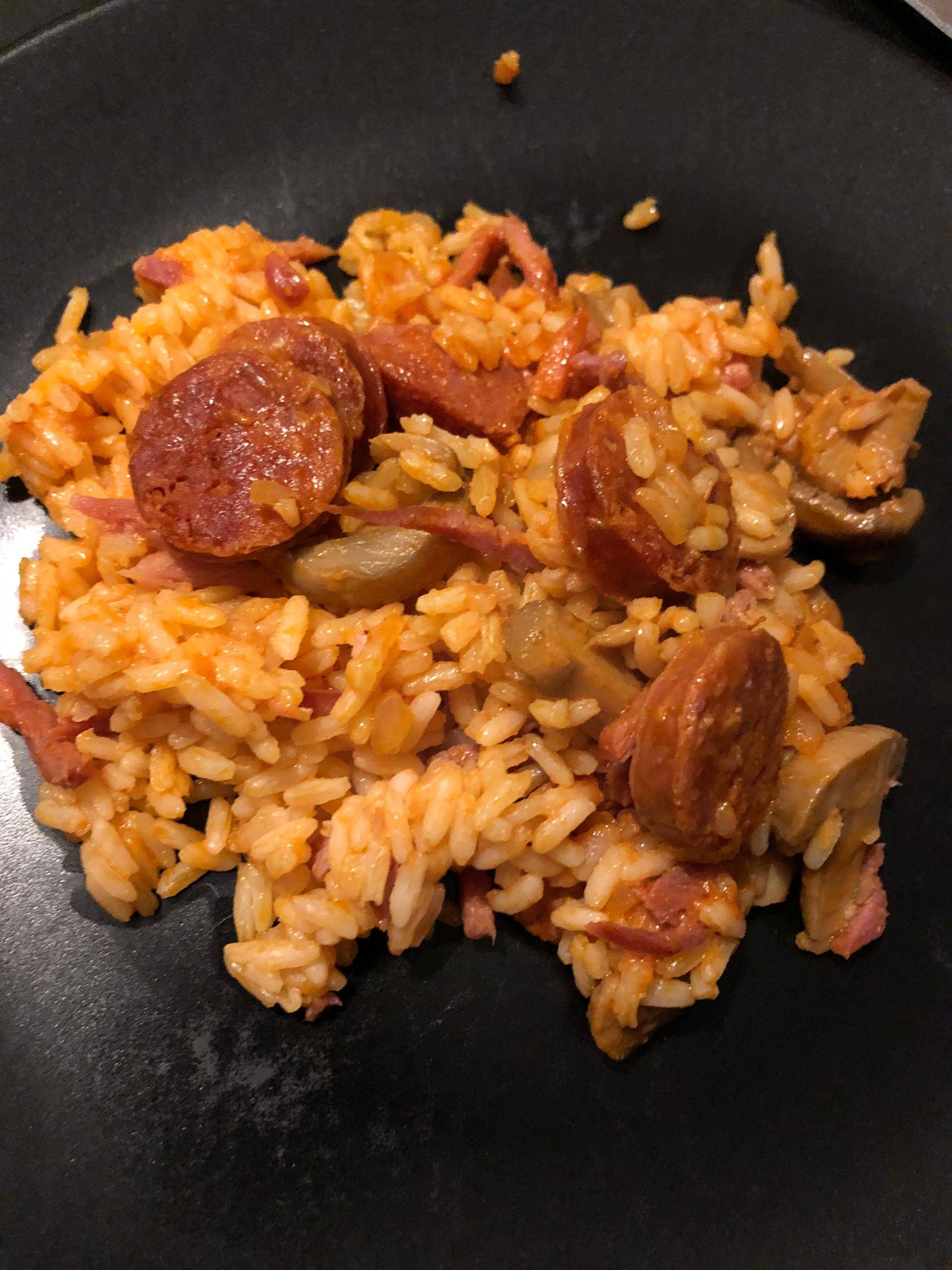Riz au chorizo - Recette Companion Connect XL | Moulinex