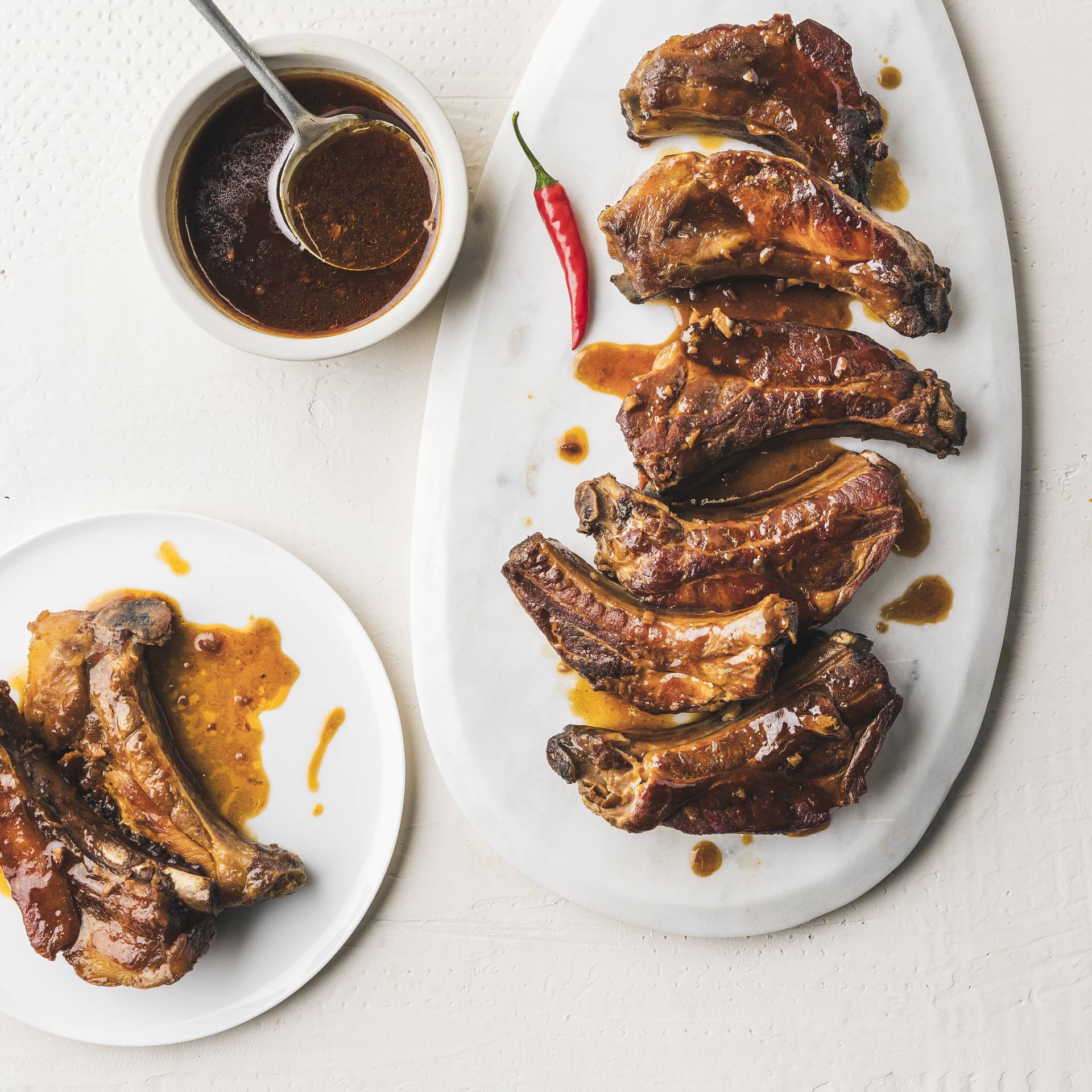 Sweet & sticky varkensribbetjes - Recette Cookeo 9in1 | Moulinex