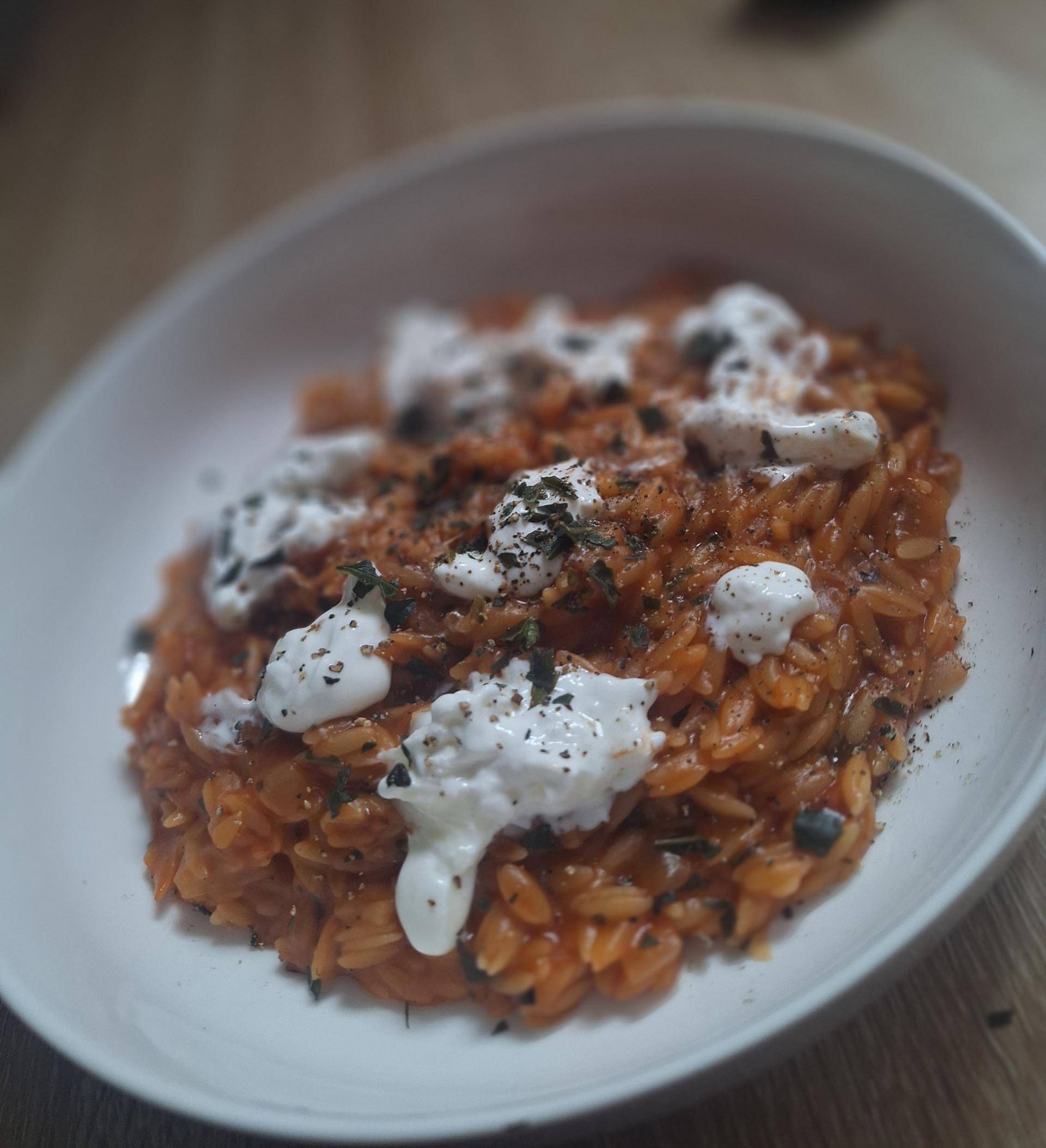 One Pot Orzo Tomates et Burrata - Recette Cookeo | Moulinex