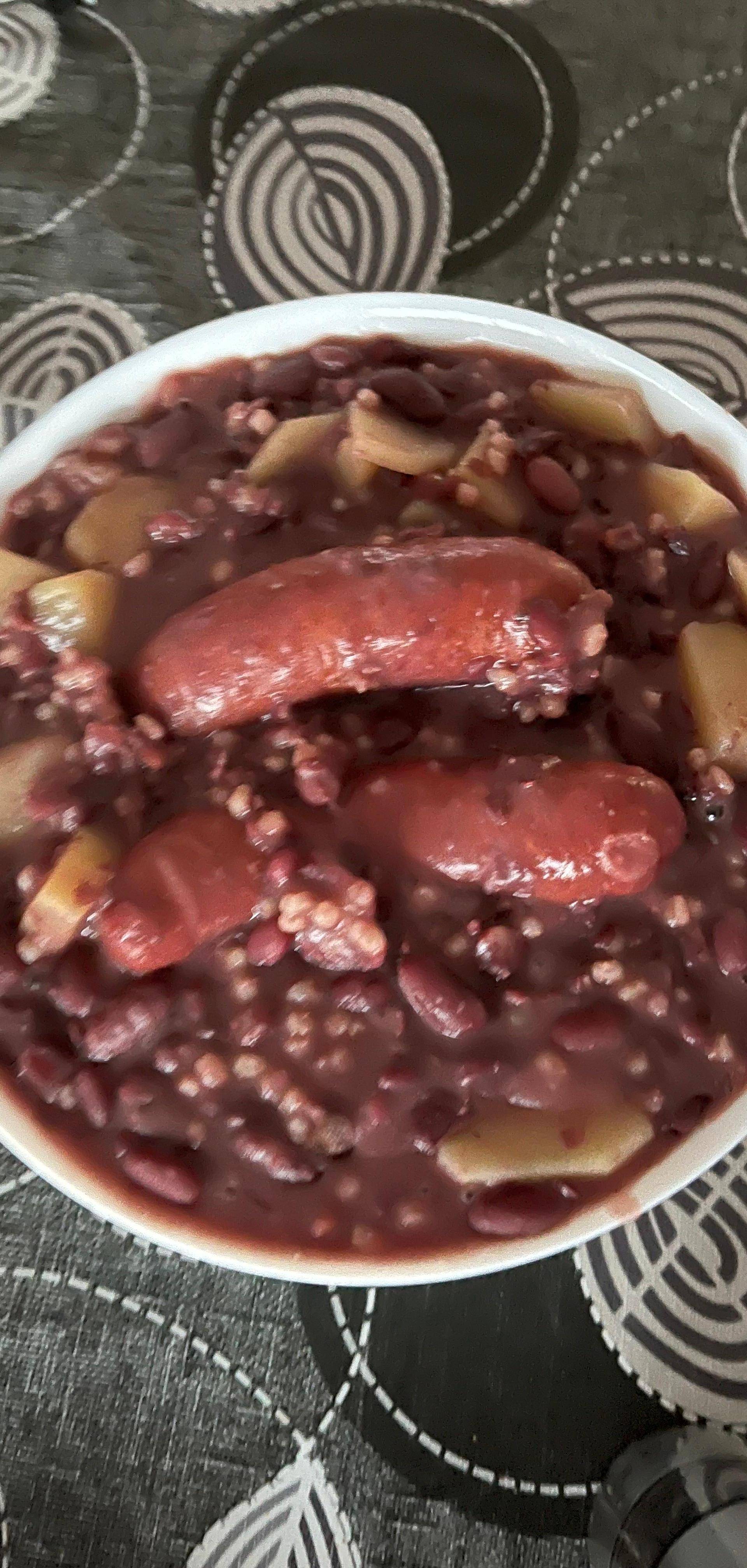 Haricots rouge saucisse - Recette Cookeo | Moulinex