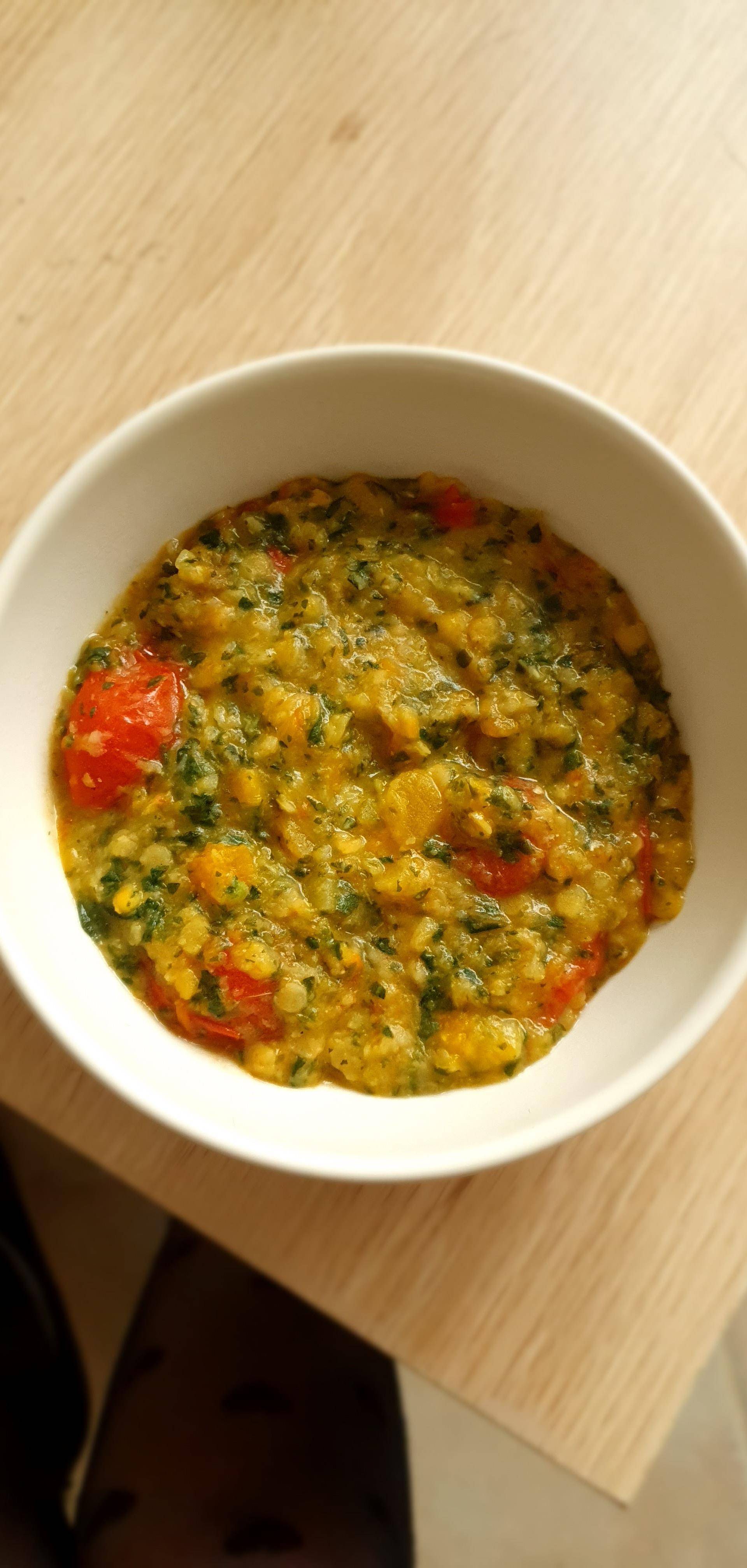 Dahl de lentilles corail - Recette Perfectmix Cook | Moulinex