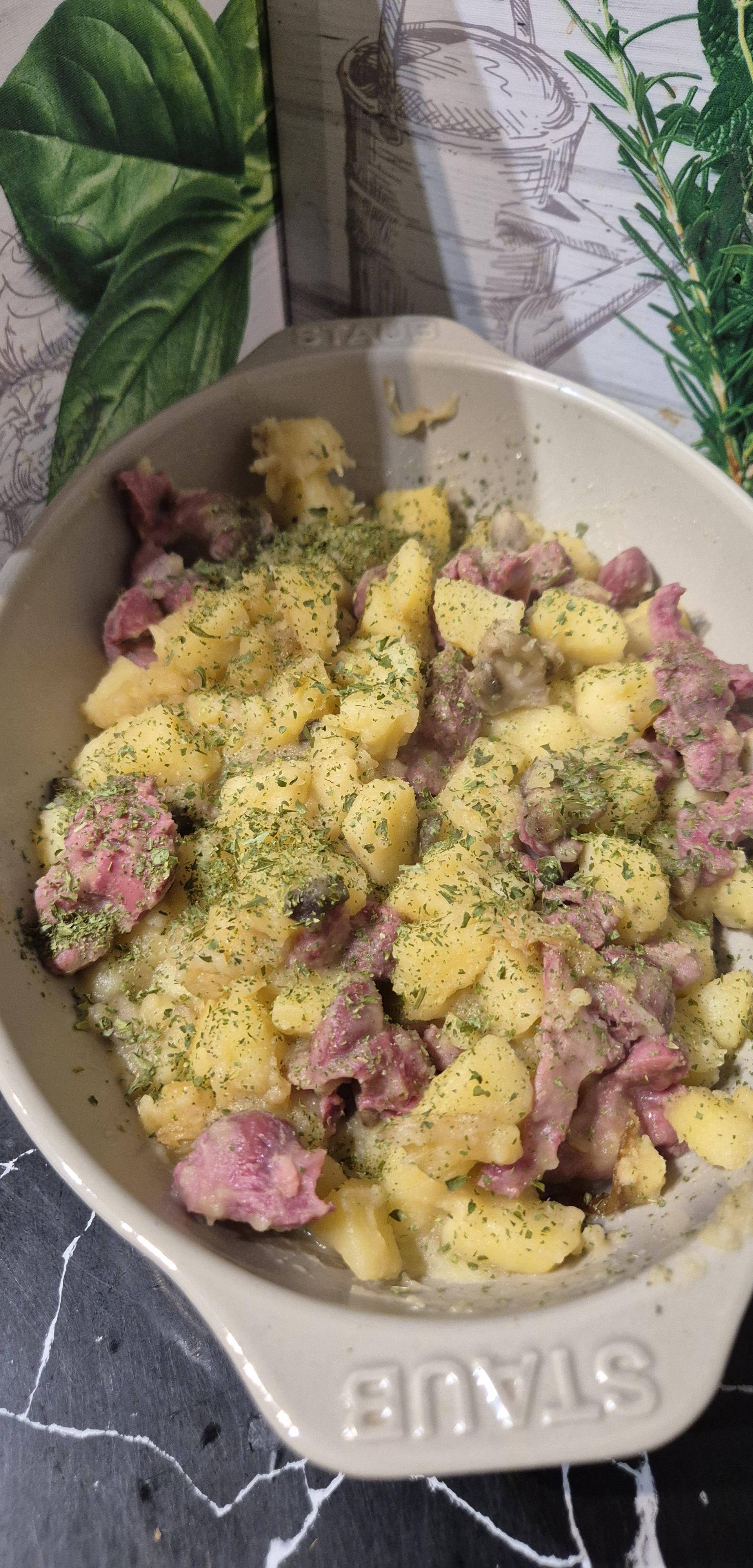 Poêlée poulet champignon pomme de terre - Recette Cookeo | Moulinex