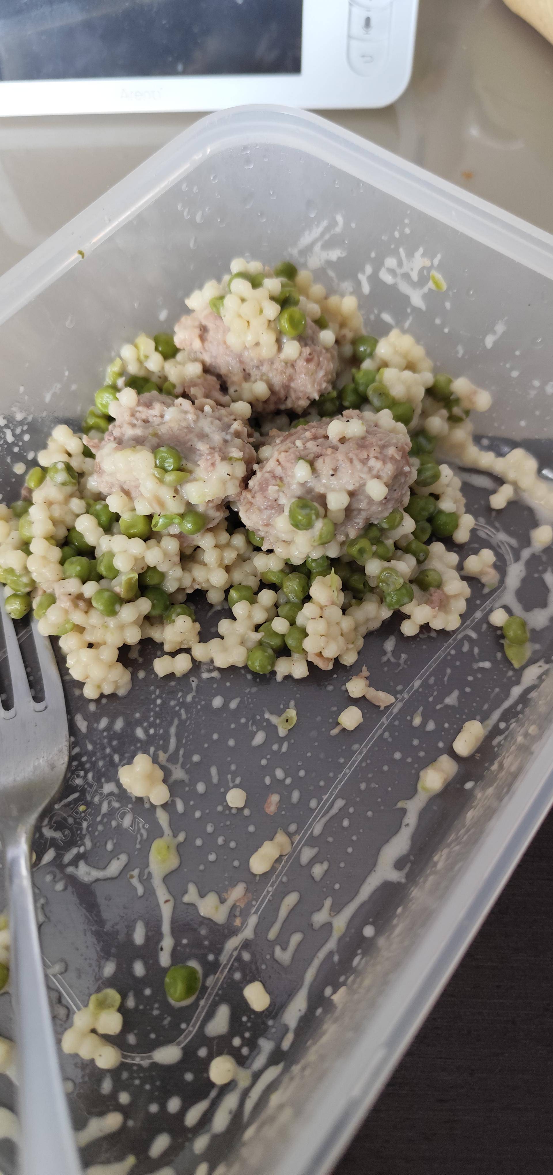 One pot pasta, boulettes et petit pois - Recette Cookeo | Moulinex