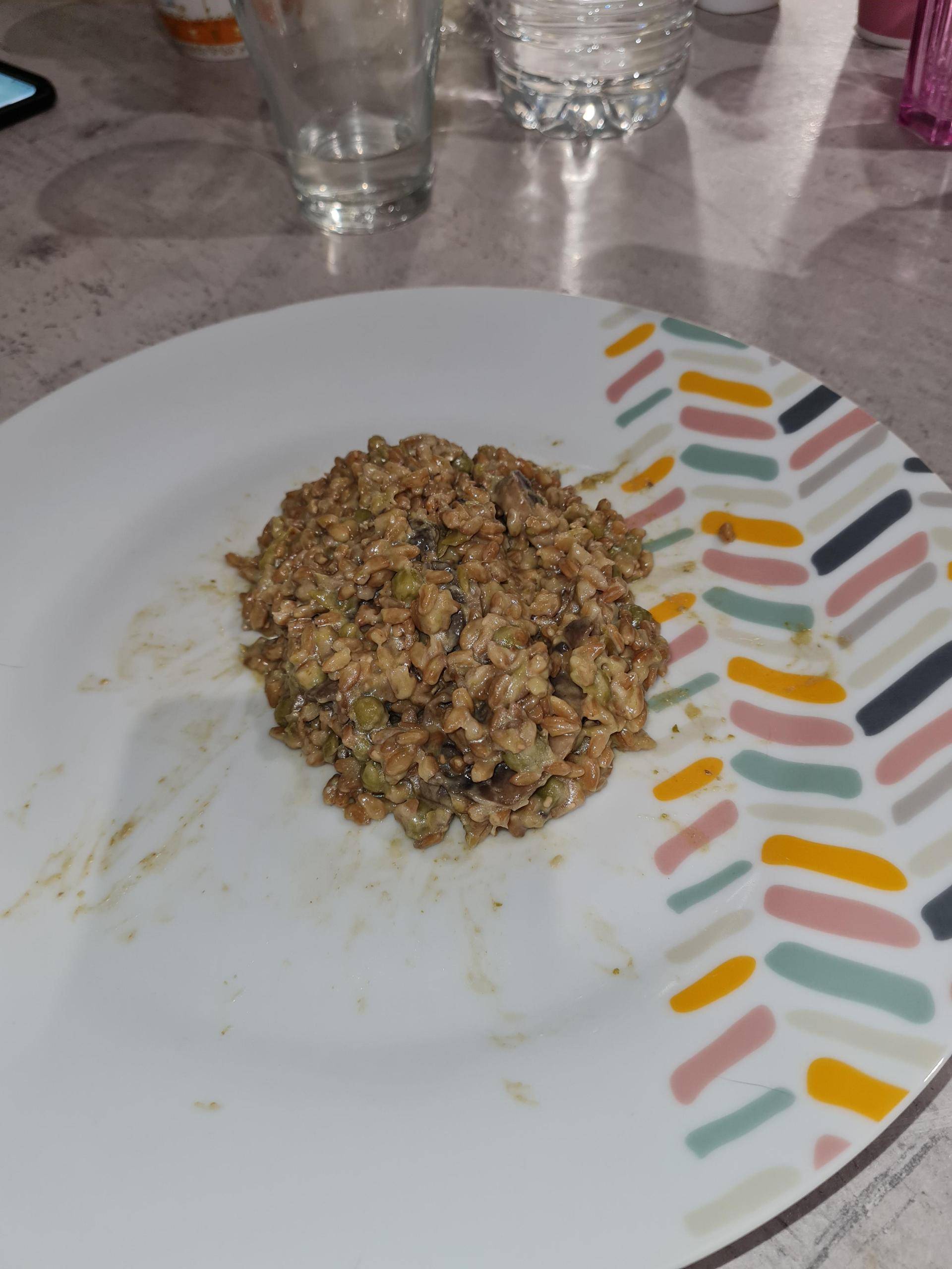 Risotto d'épeautre et champignons - Recette Cookeo | Moulinex