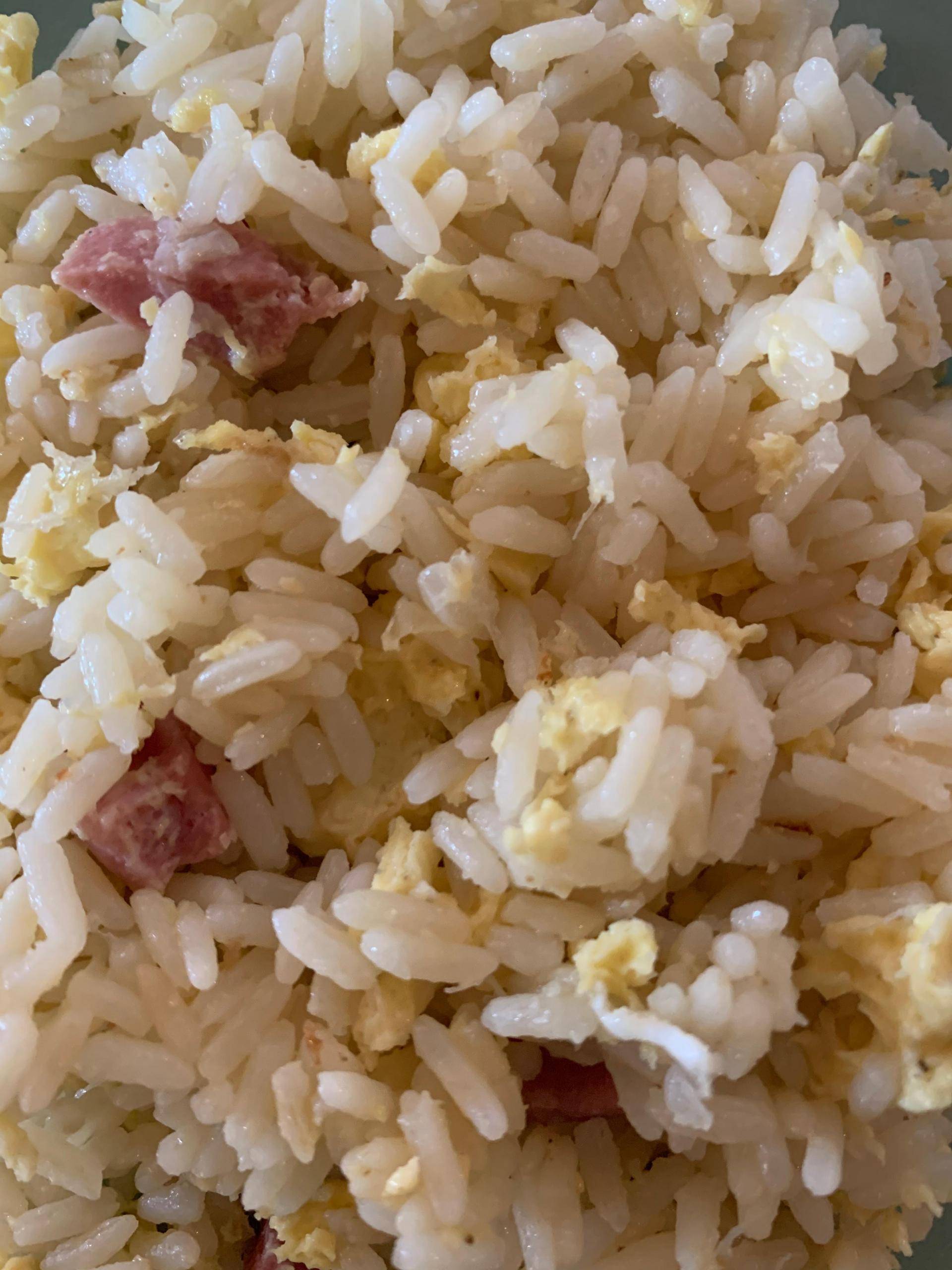 Riz omelette au jambon et oignons - Recette Cookeo | Moulinex