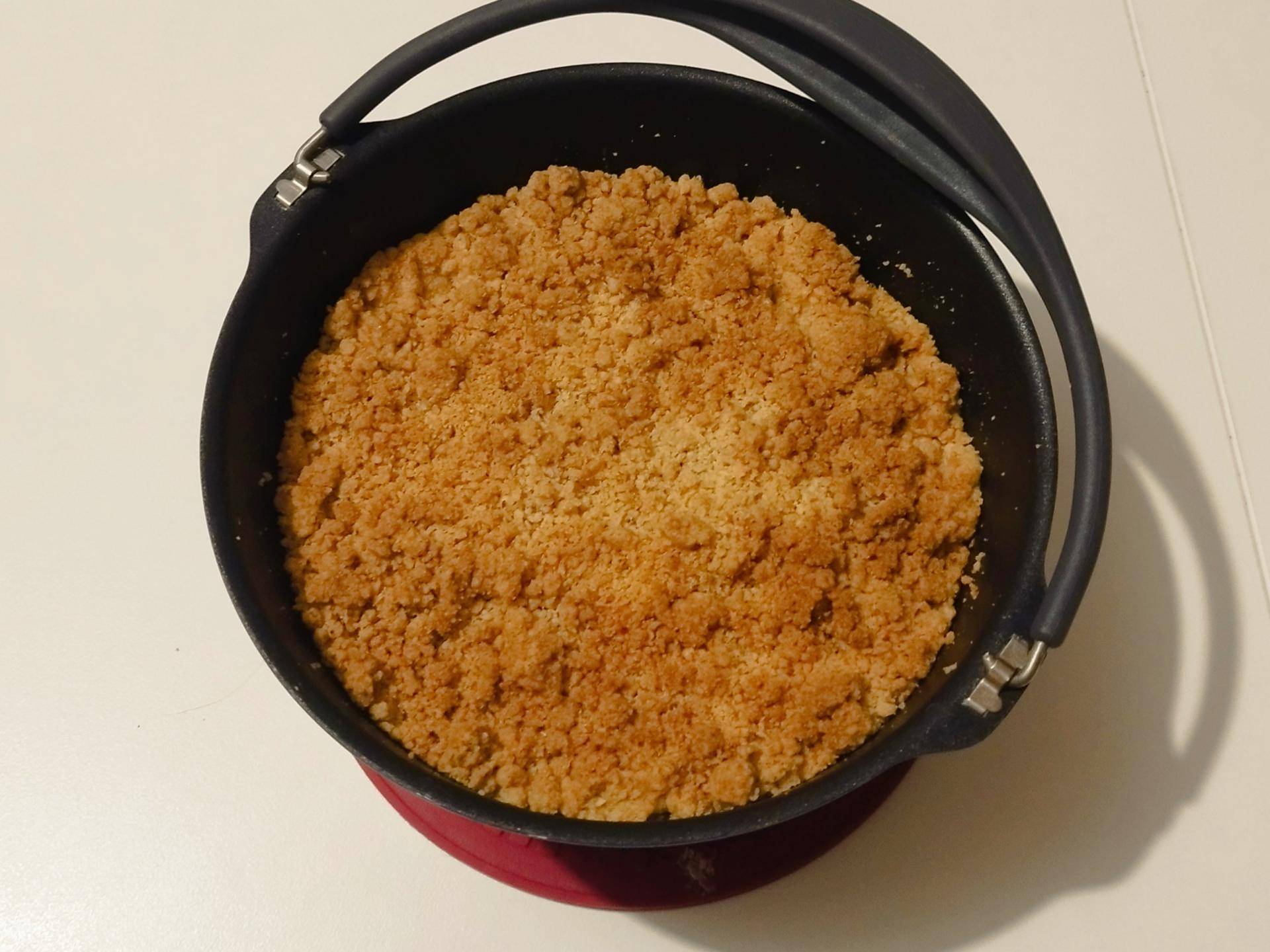 Crisp crumble pommes poires noisettes - Recette Cookeo | Moulinex