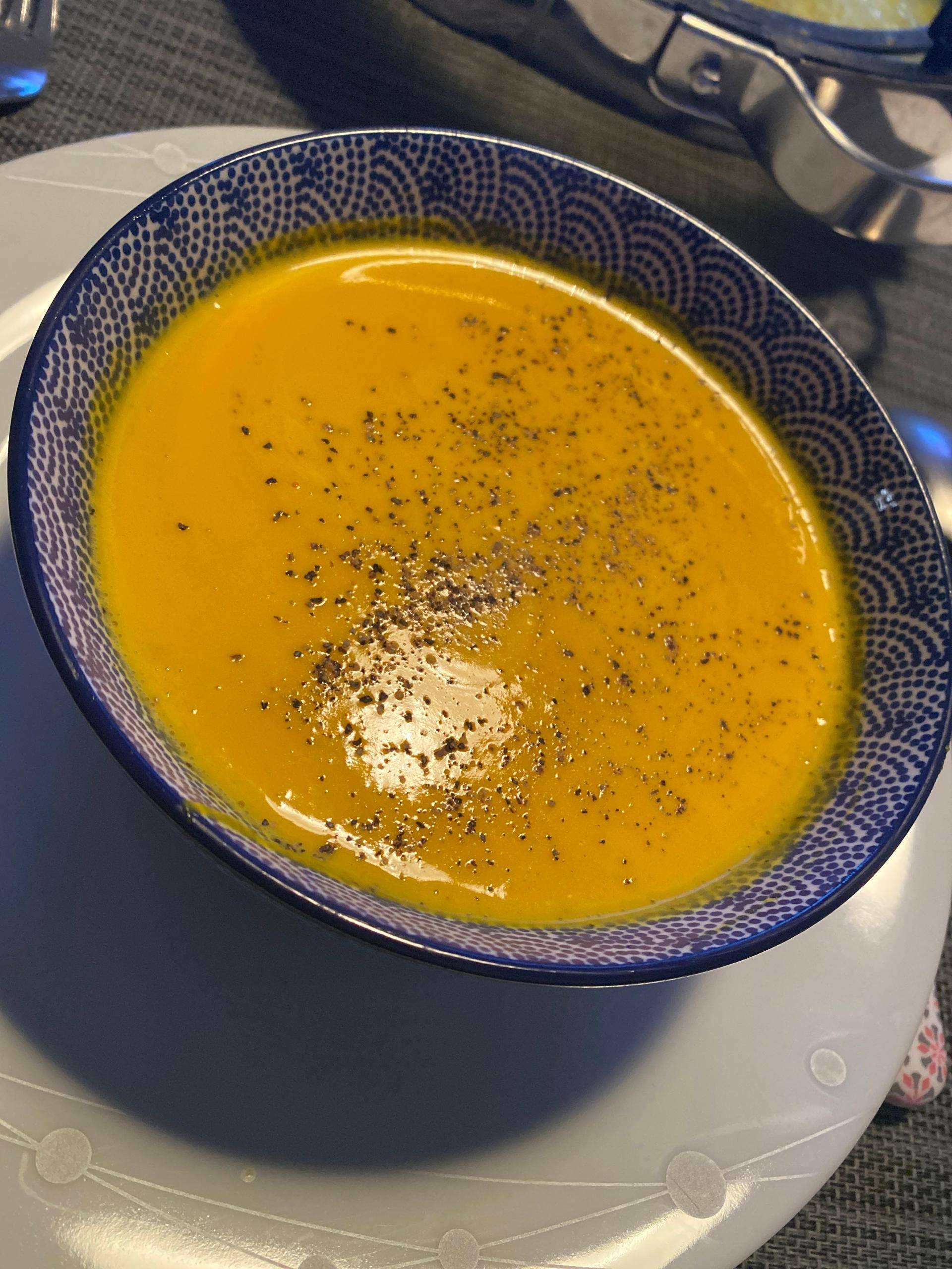 Soupe Potimarron kiri - Recette Companion Connect XL | Moulinex