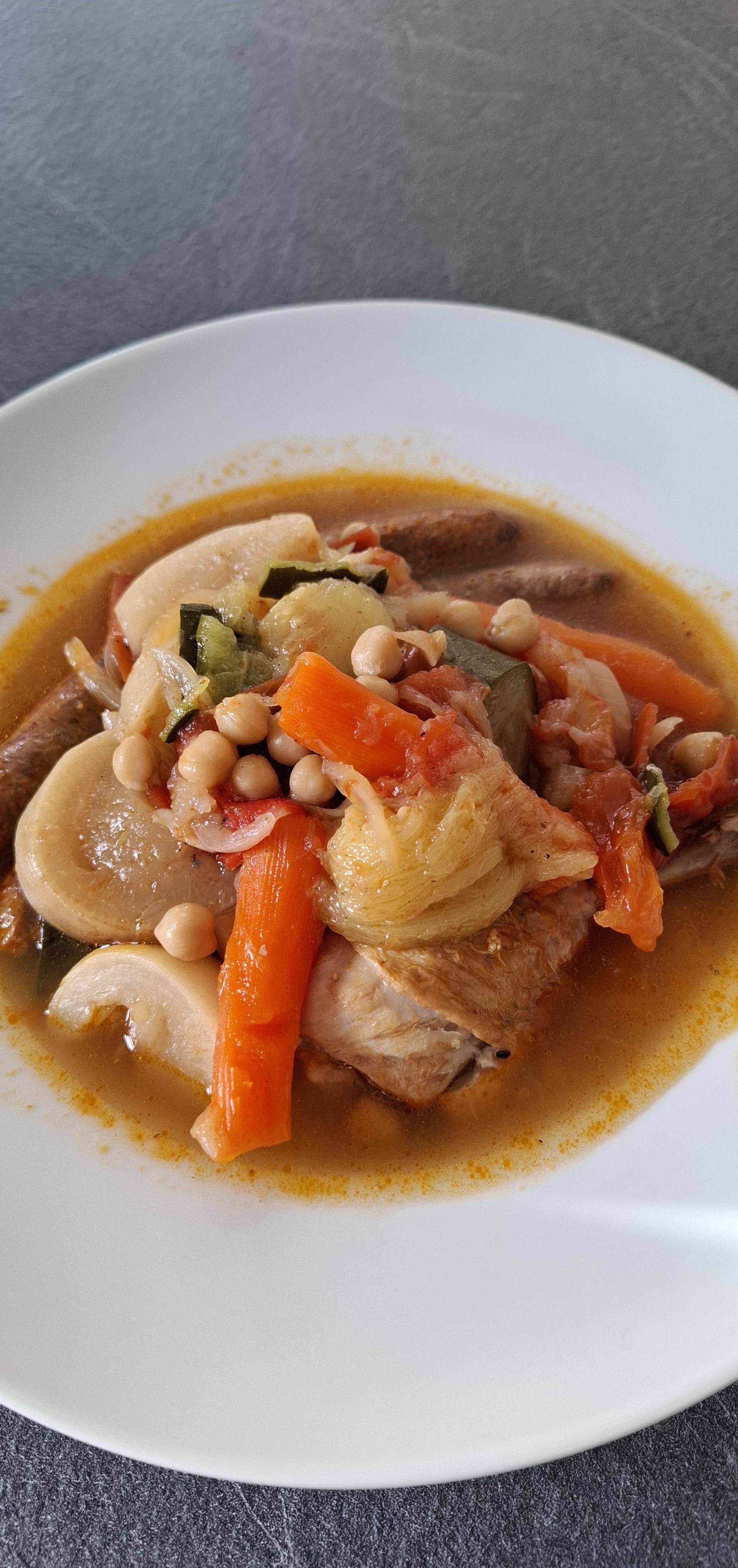 Couscous poulet & merguez de Natalie - Recette Cookeo Infinity Autostir | Moulinex