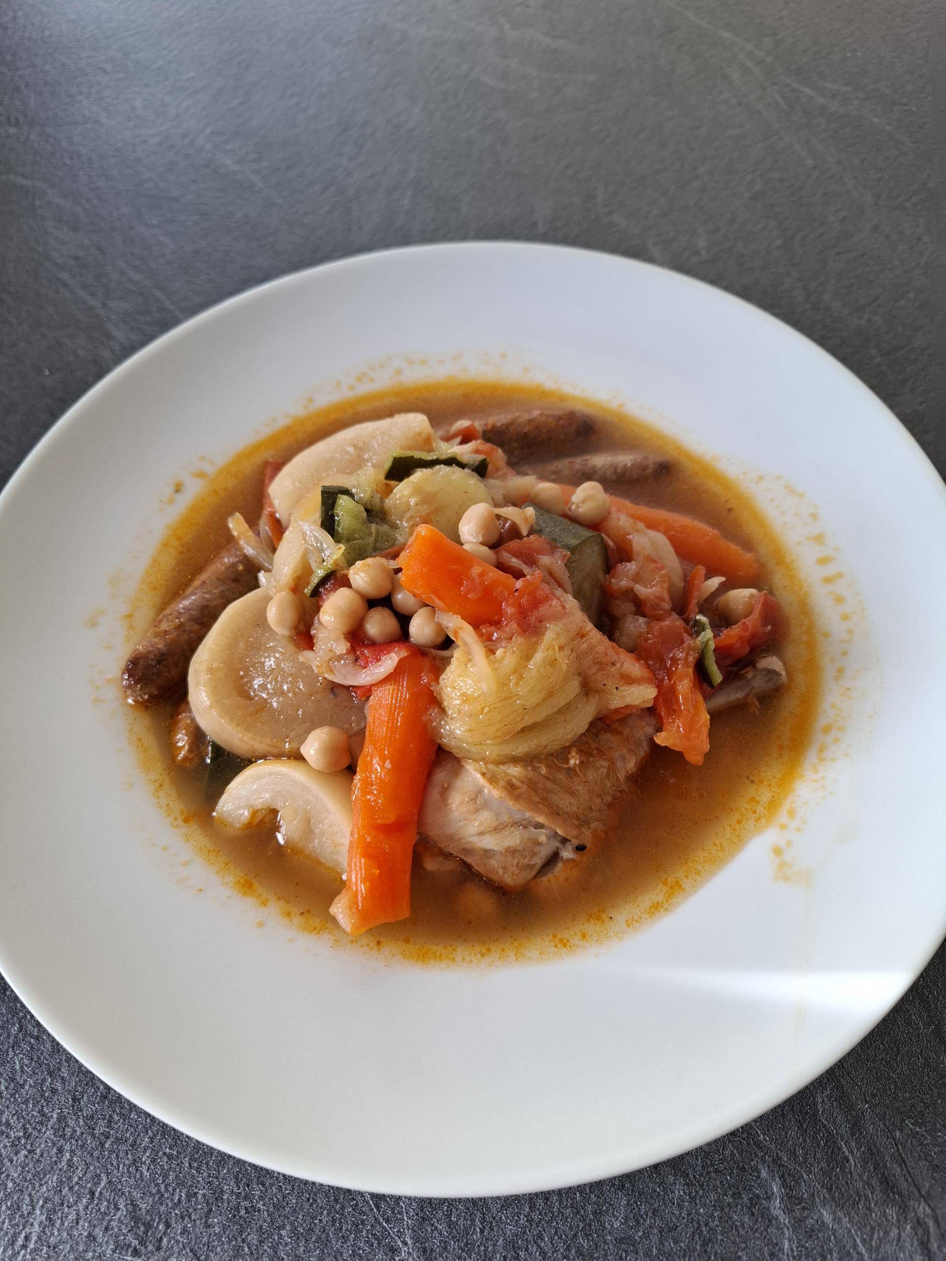 Couscous poulet & merguez de Natalie - Recette Cookeo Infinity Autostir | Moulinex