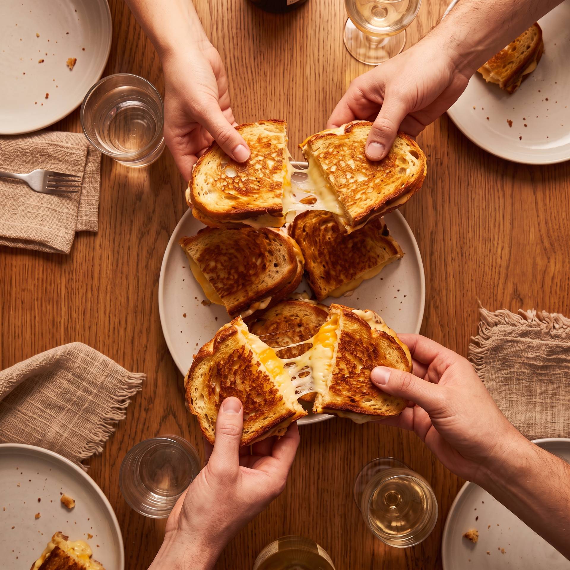 Grilled cheese melt - Recette Ever Fry XXL SURFACE | Moulinex