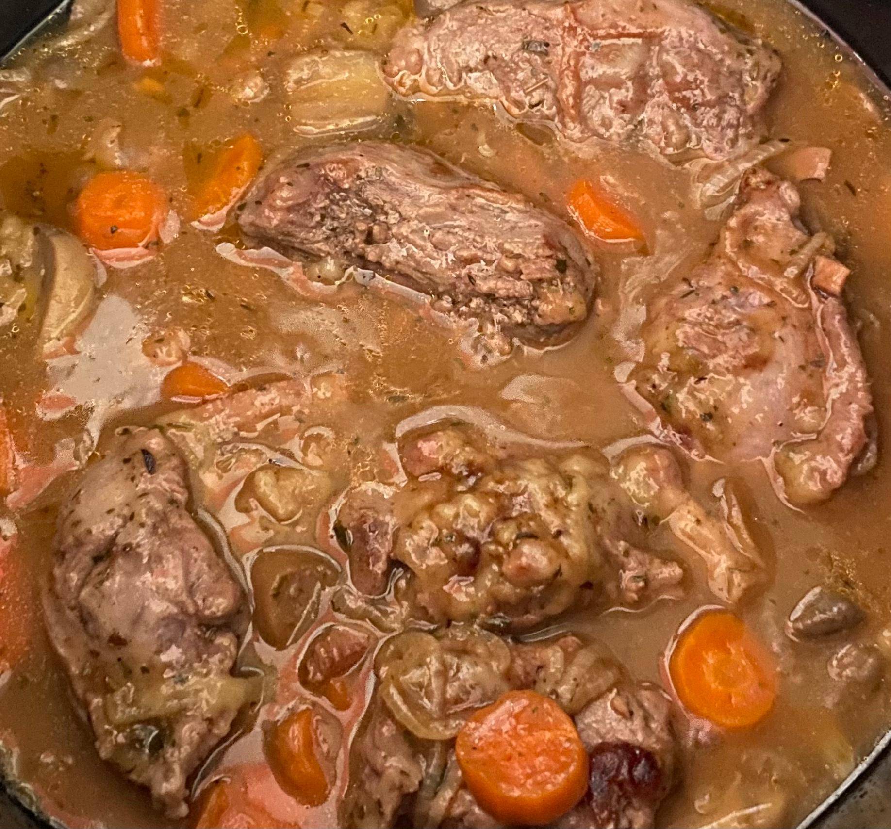 Joue de porc aux champignons et carottes - Recette Cookeo V3 | Moulinex