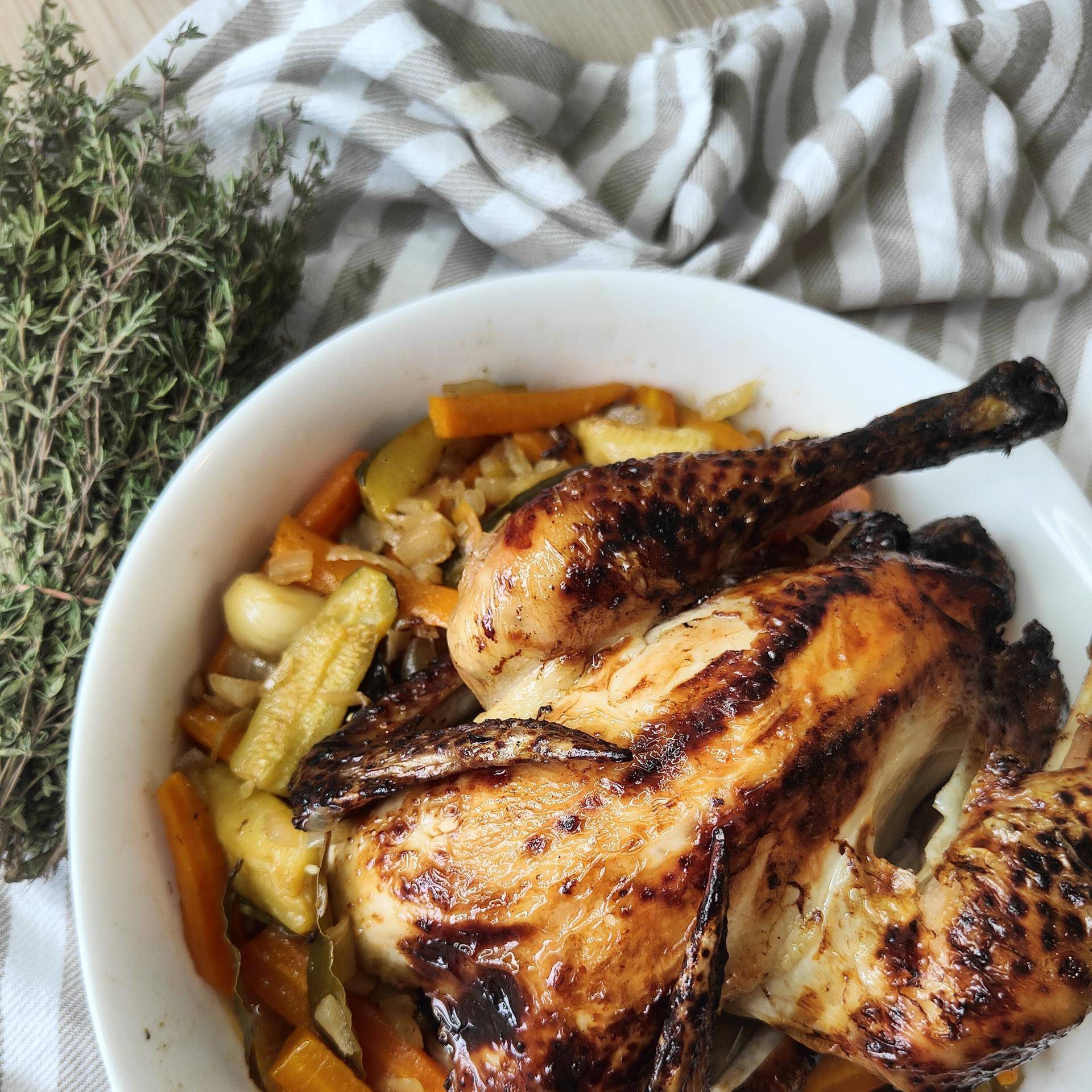 Poulet au thym et au citron - Recette Cookeo | Moulinex