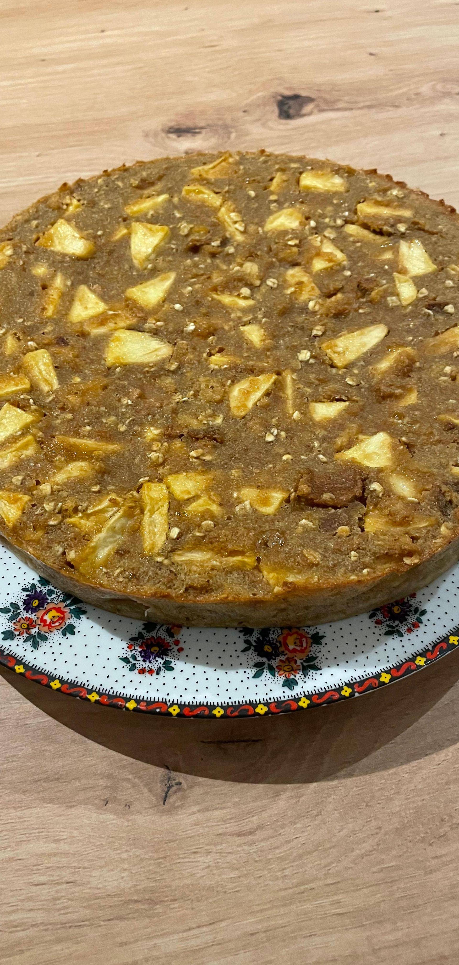 Gâteau de pain rassis aux pommes - Recette EASY FRY GRILL & STEAM 3 in 1 | Moulinex