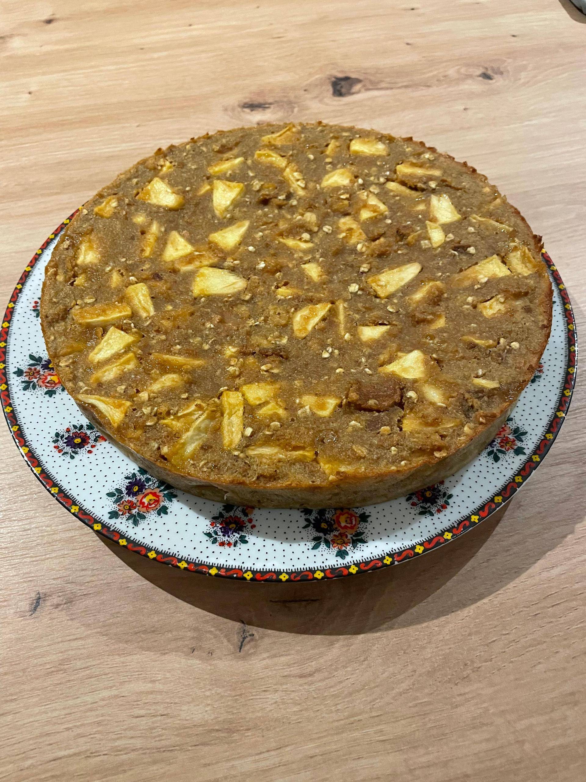 Gâteau pommes et pain perdu - Recette Companion Connect XL | Moulinex