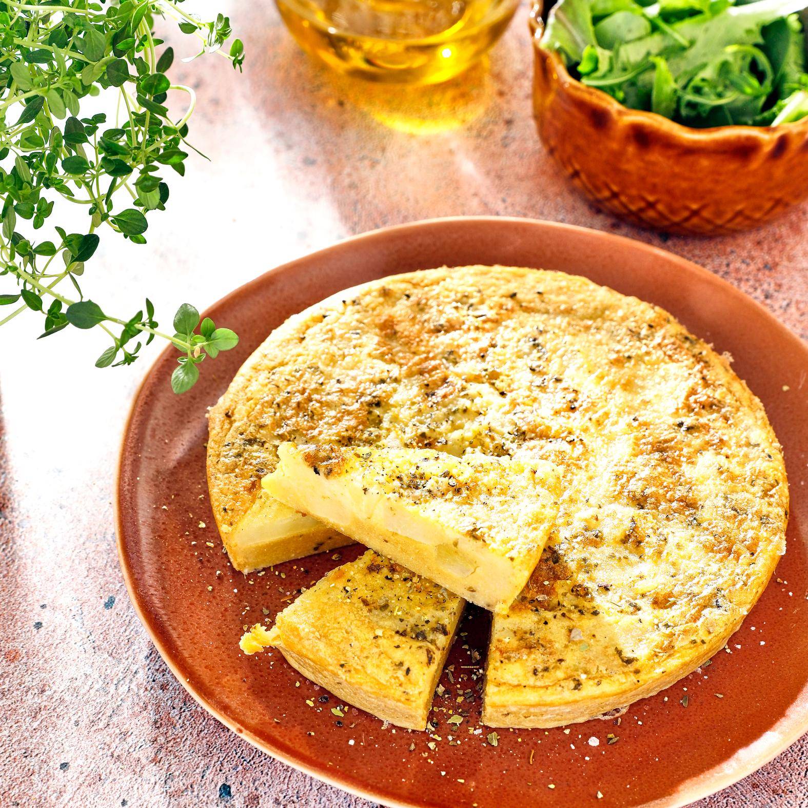 Tortilla espagnole vegan - Recette EASY FRY & GRILL 2 in 1 MECHANICAL | Moulinex
