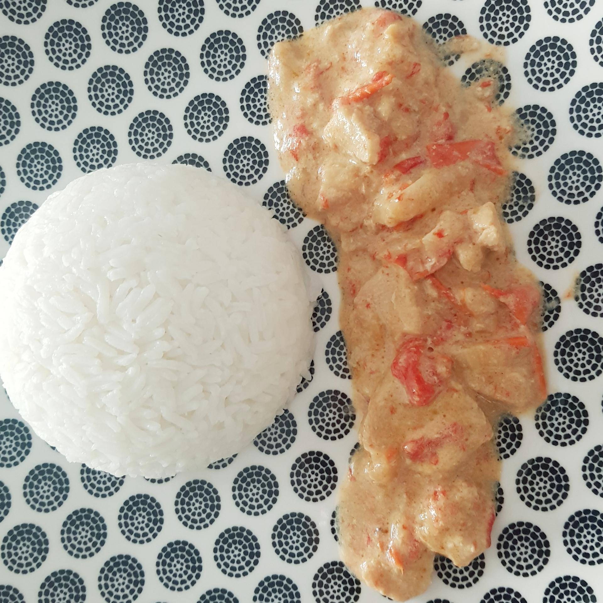 Poulet riz thaï au curry vert - Recette Cookeo | Moulinex