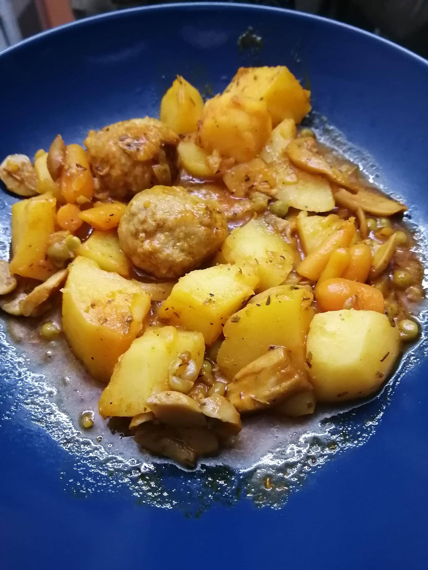 Jardinière et ses boulettes de porc - Recette Cookeo | Moulinex