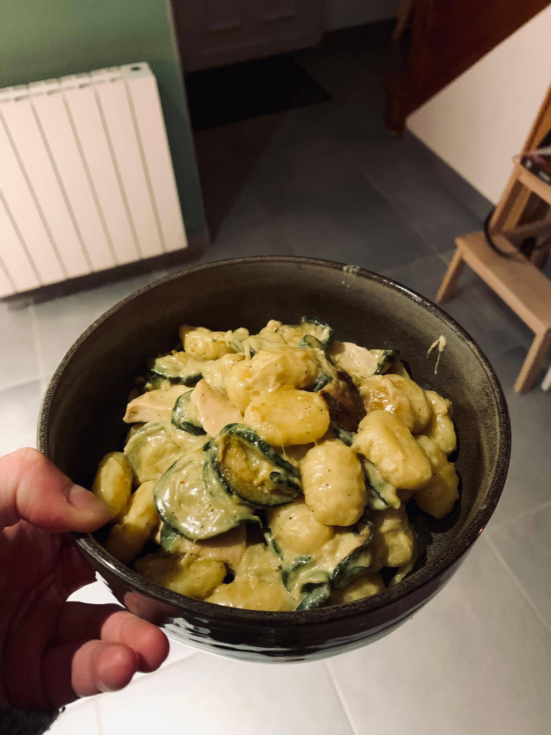 Gnocchis courgettes poulet - Recette Cookeo | Moulinex