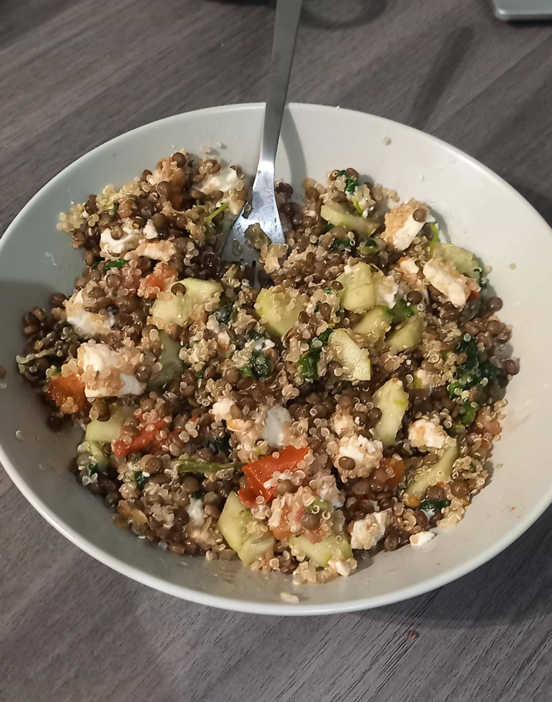 Salade de lentille - Recette Companion Connect XL | Moulinex