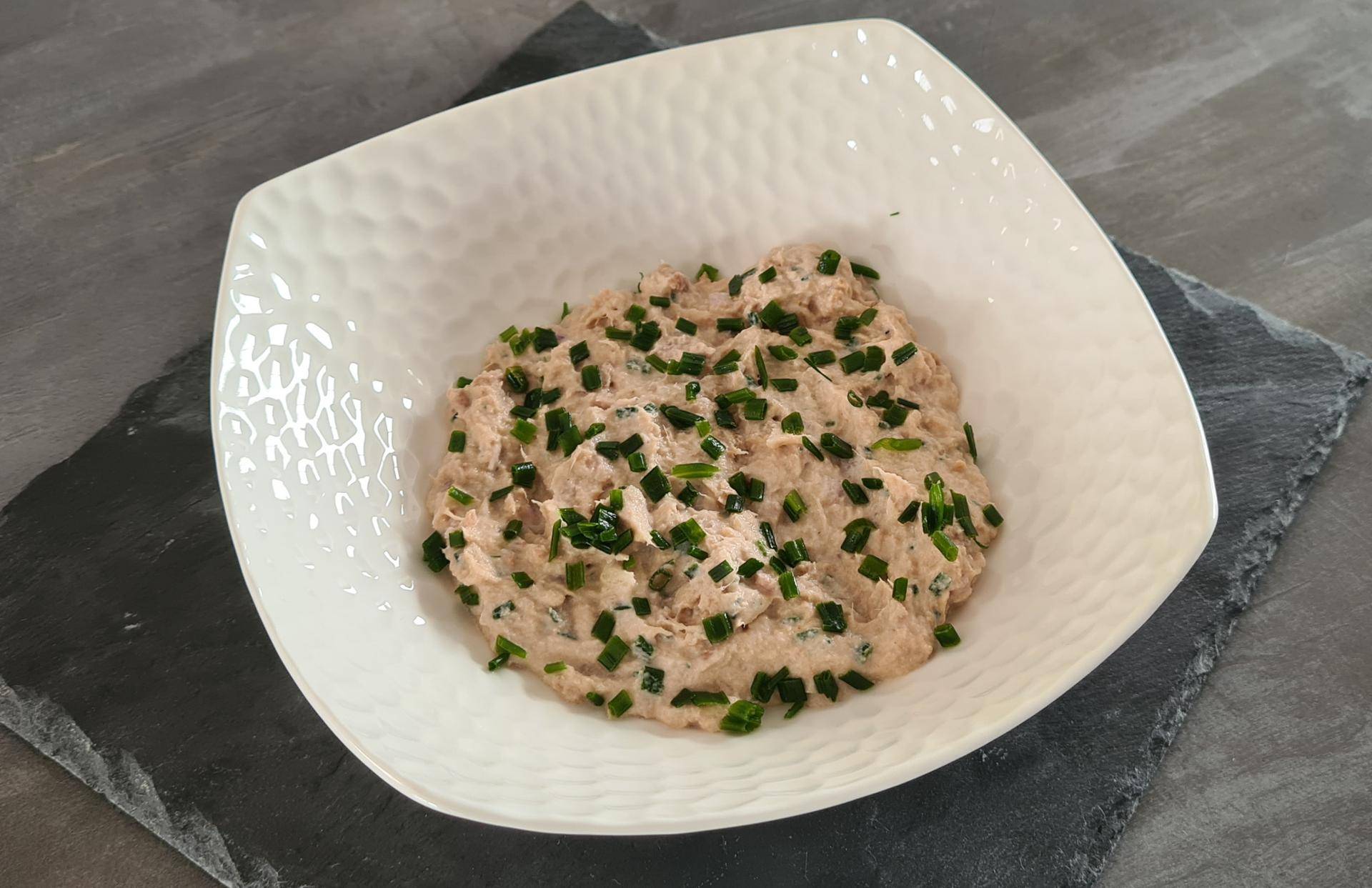 Rillettes de thon au chèvre frais - Recette Companion Connect XL | Moulinex